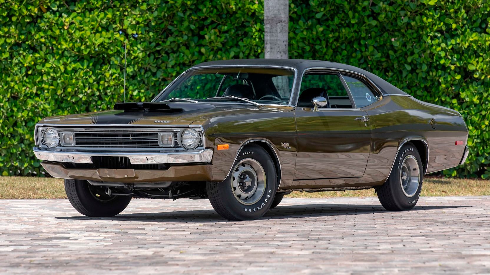 A parked 1972 Dodge Demon