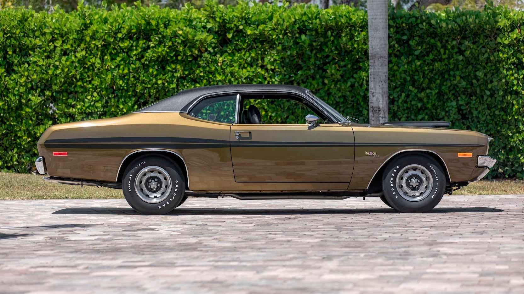 A parked 1972 Dodge Demon