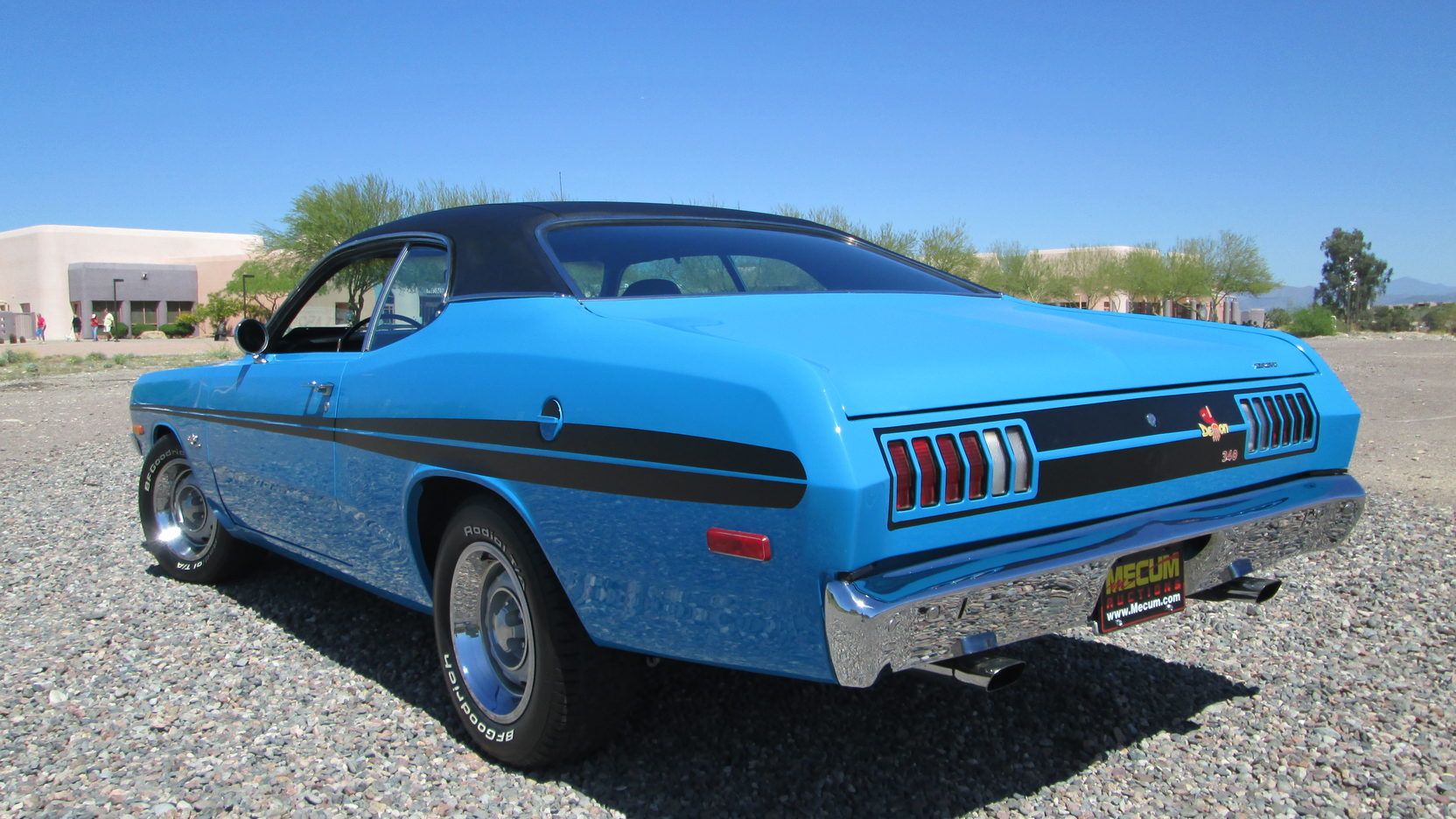 A parked 1972 Dodge Demon