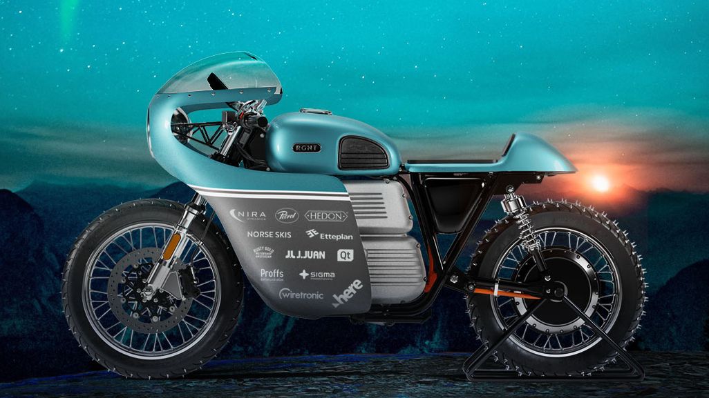 Sepeda Motor RGNT Mendesain Ice Ready Aurora