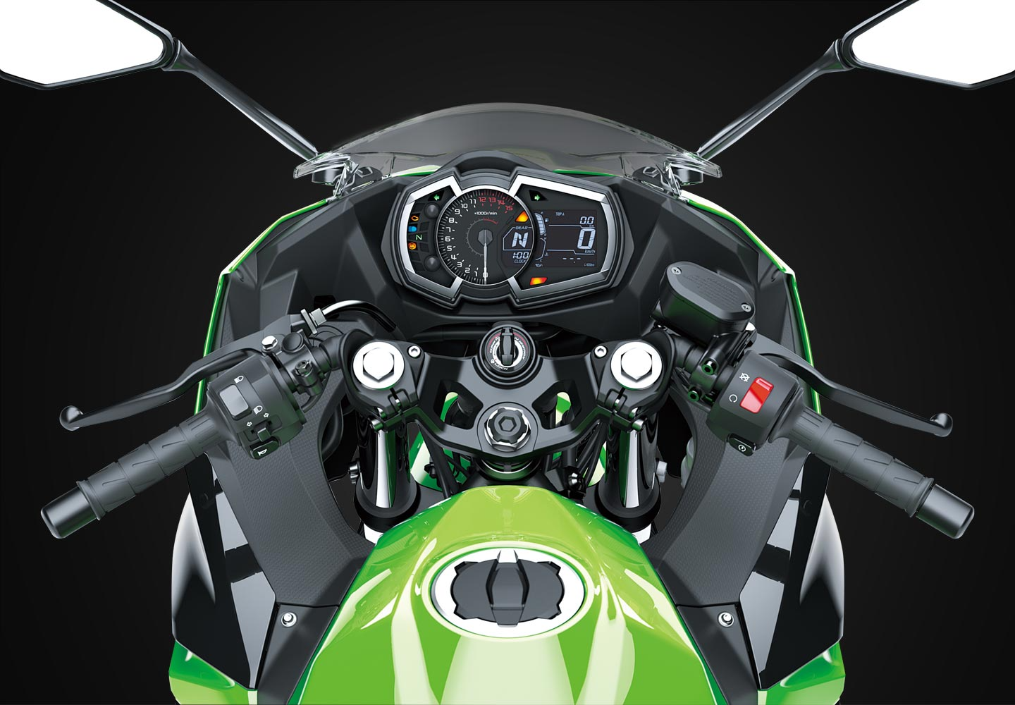 Kokpit Kawasaki Ninja 400 2019