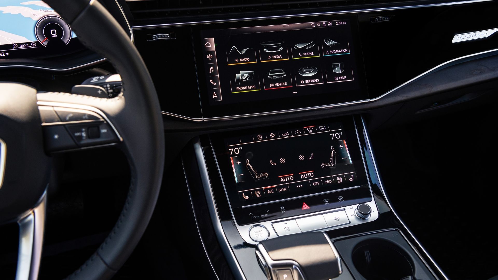 2021 Audi Q7 Infotainment Screen