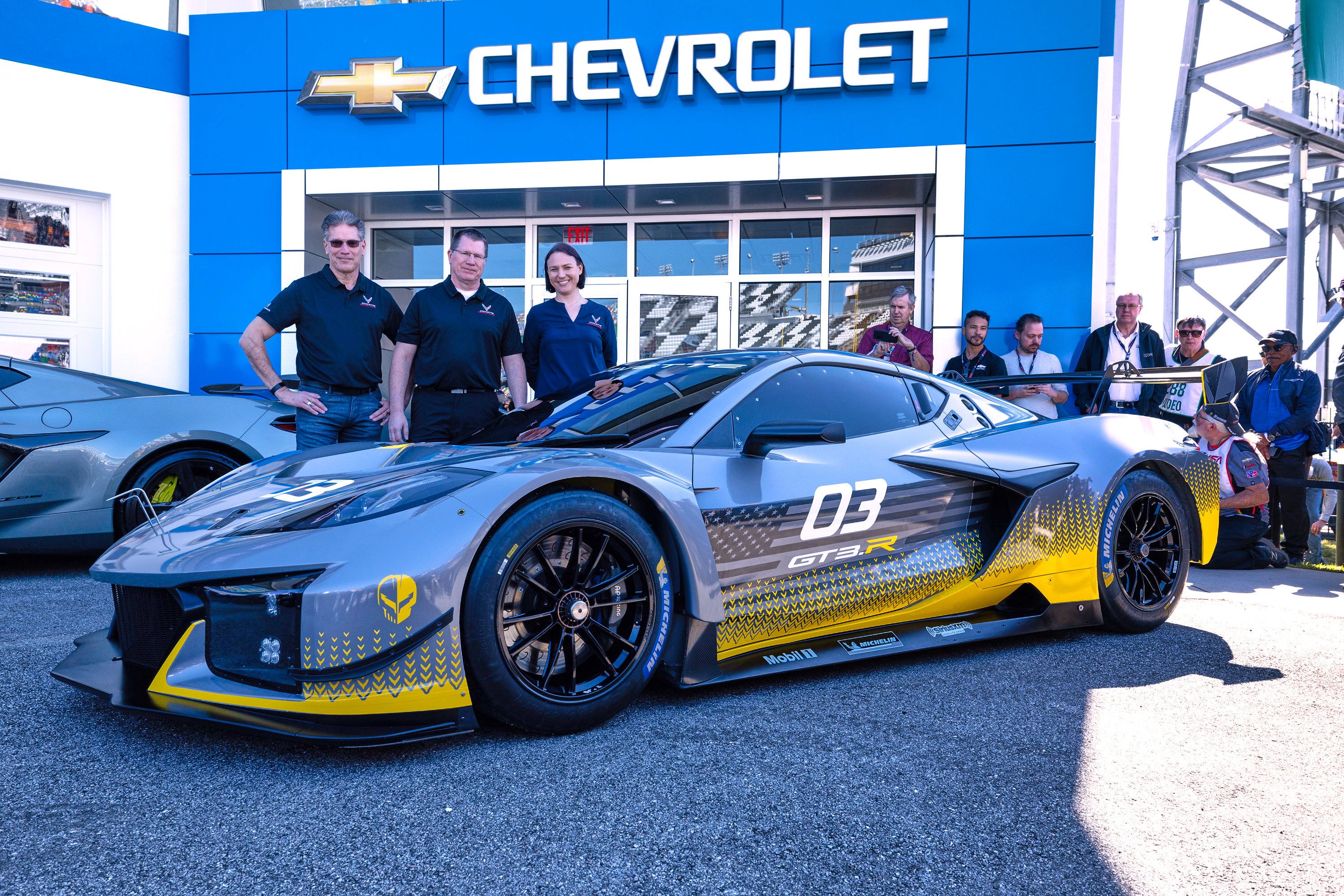 2024 Chevrolet Corvette C8 Z06 GT3.R revela
