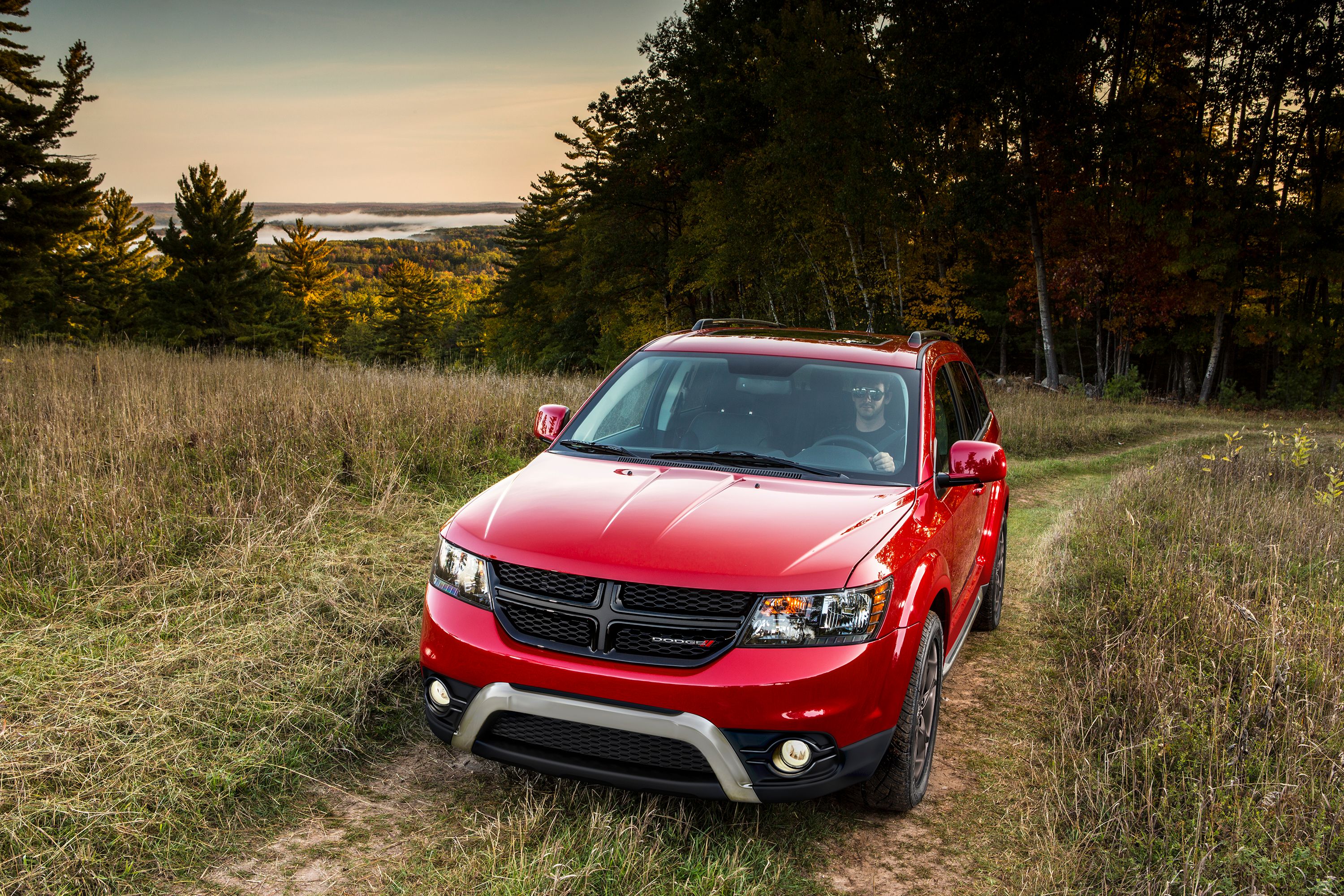 Dodge Journey vermelho 2018
