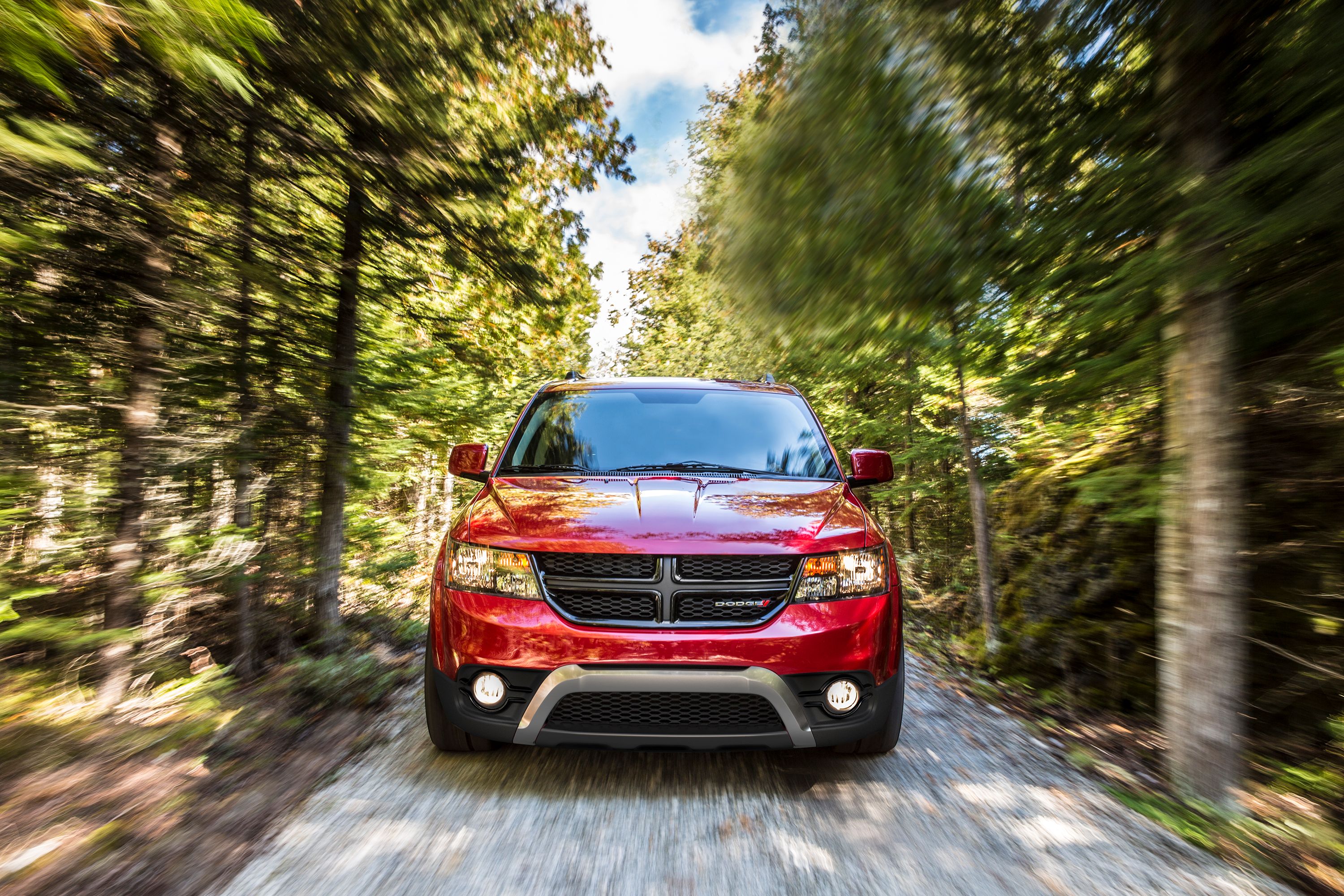 Dodge Journey vermelho 2018