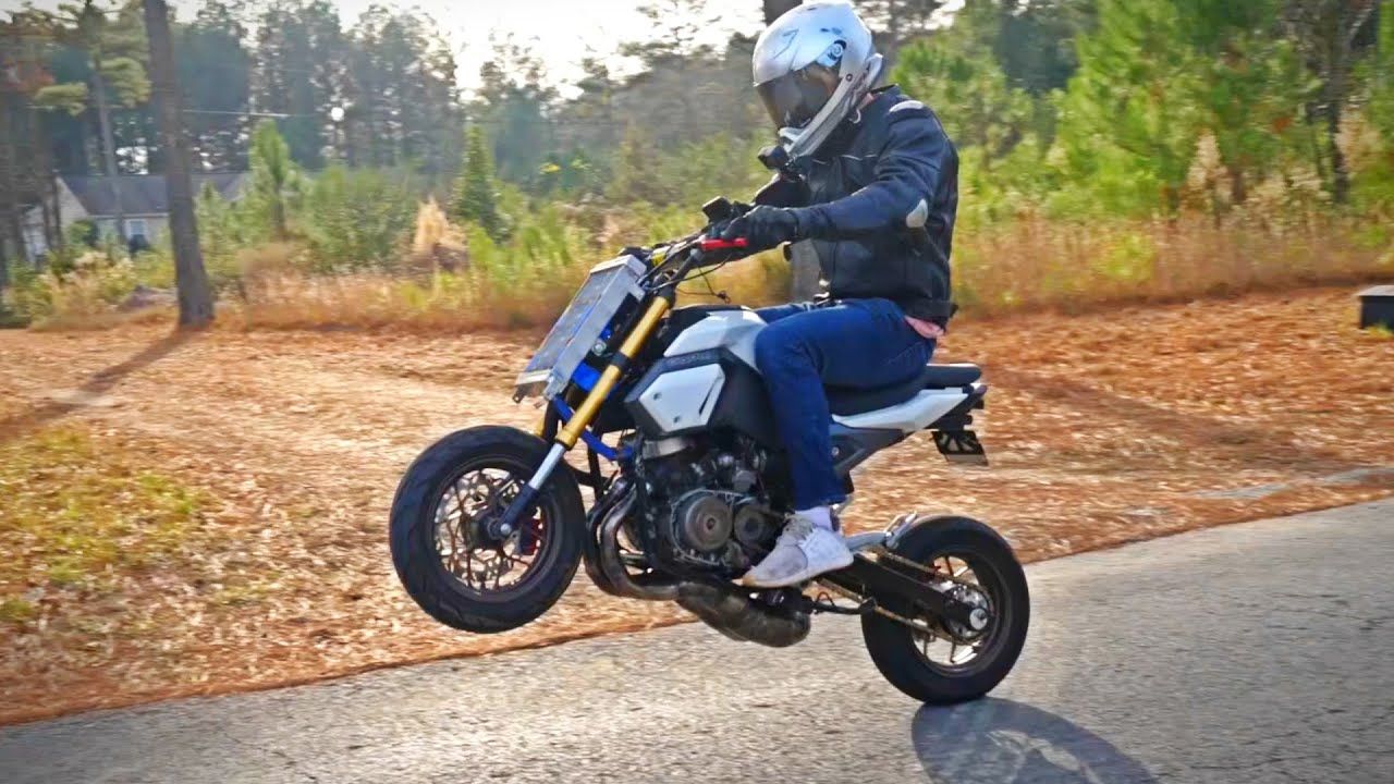 This Honda Grom With A 500cc Engine Just Breached 99MPH!