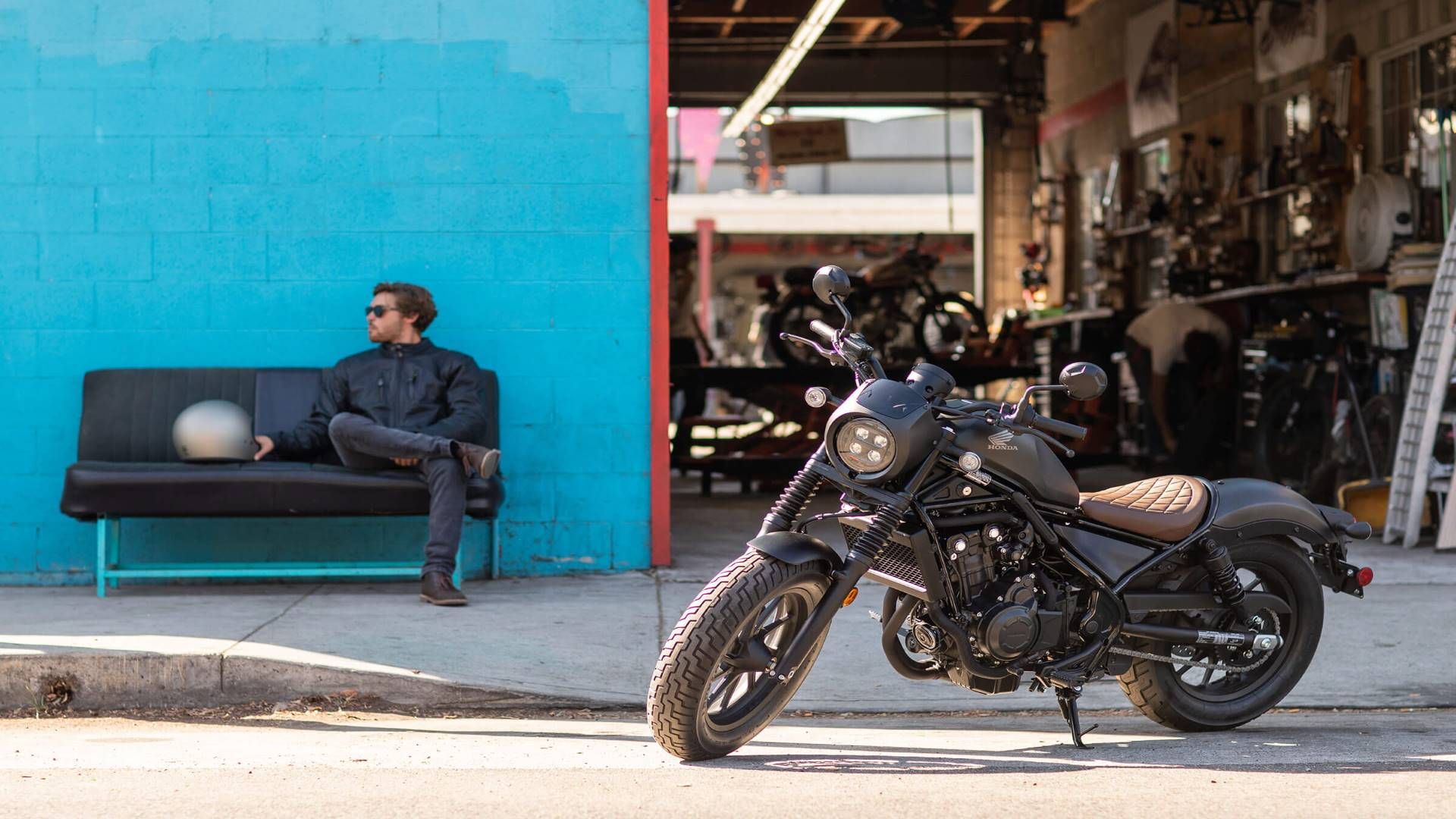 Fuel Tank Cover & New Seat - Honda Rebel 500 