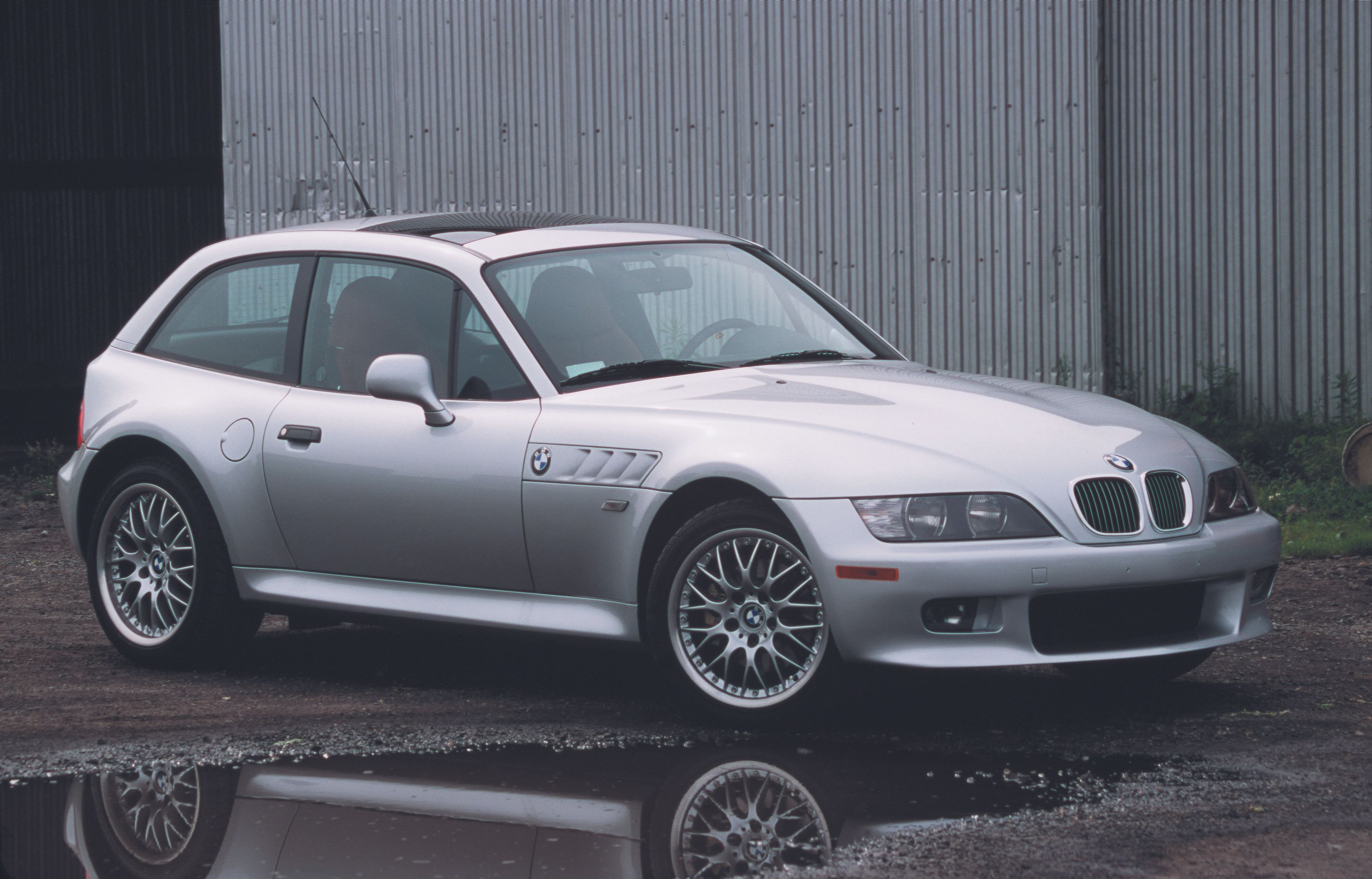 Silver 1999 BMW Z3 M Coupe