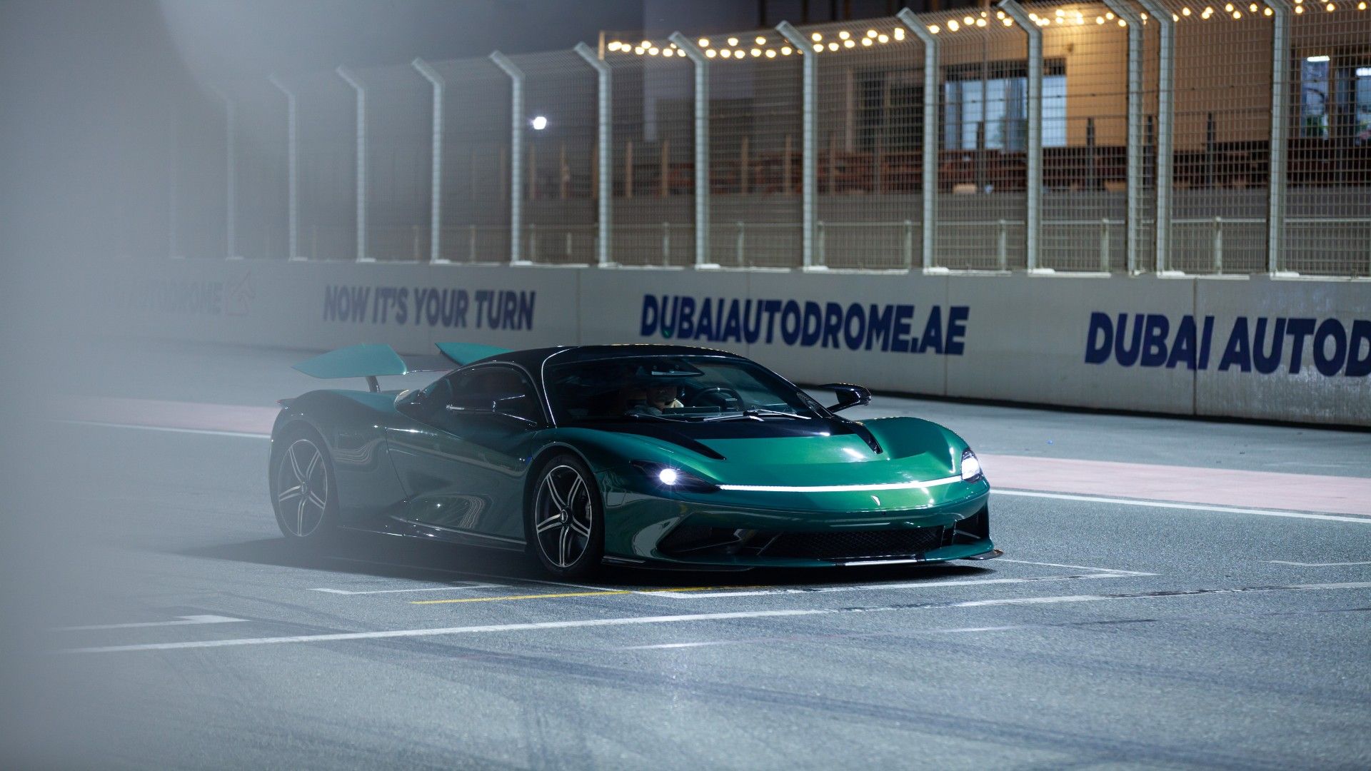 Green Pininfarina Battista