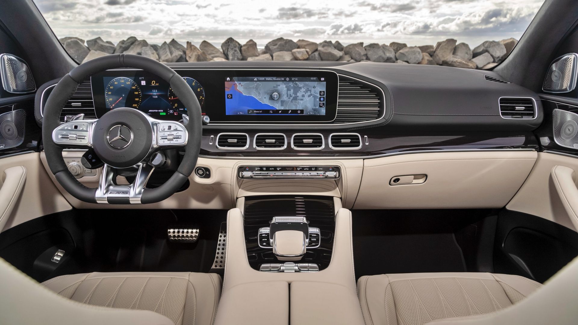 Painel do Mercedes-AMG GLE 63 S 2021