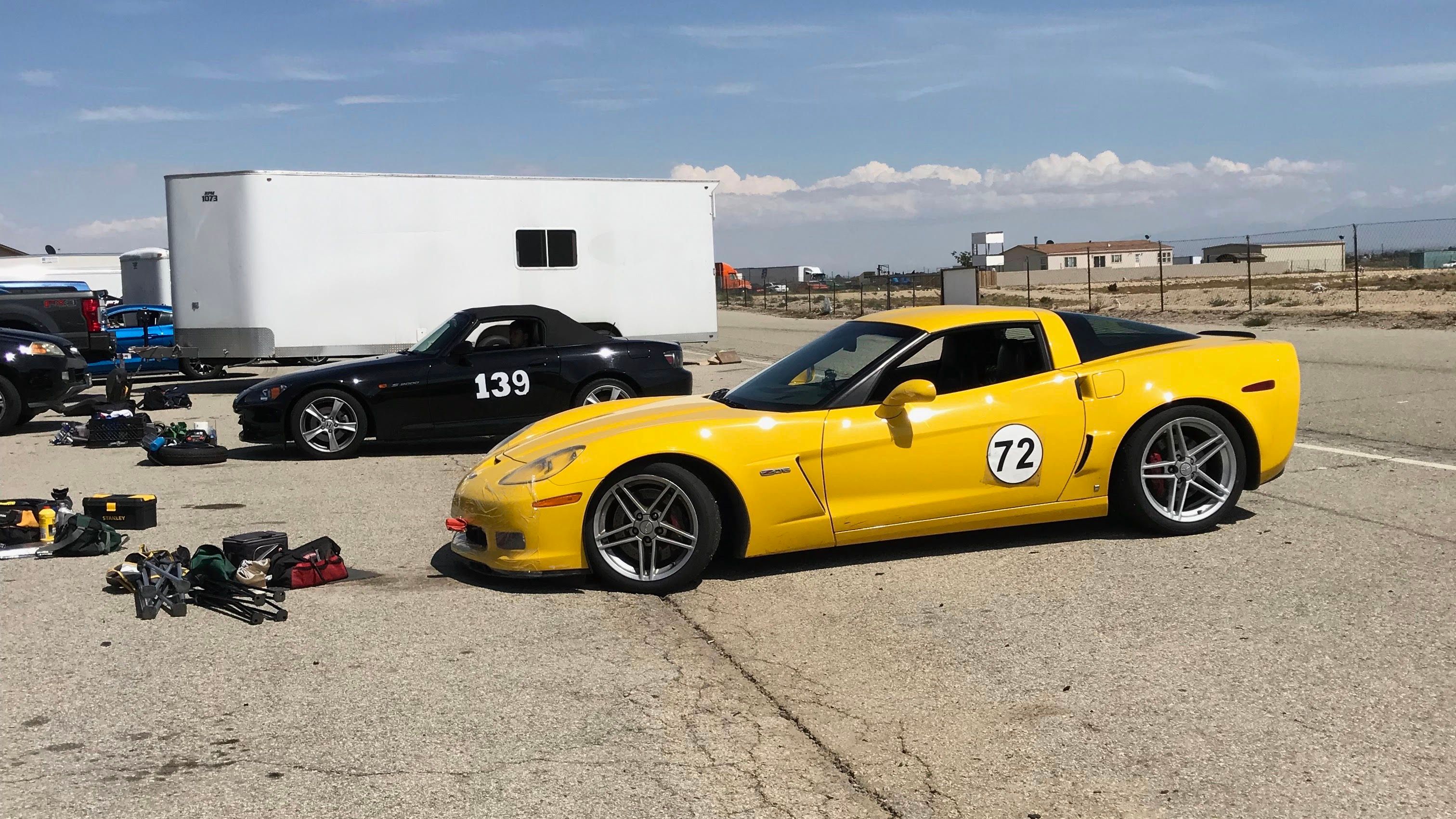 Corvette at the Track