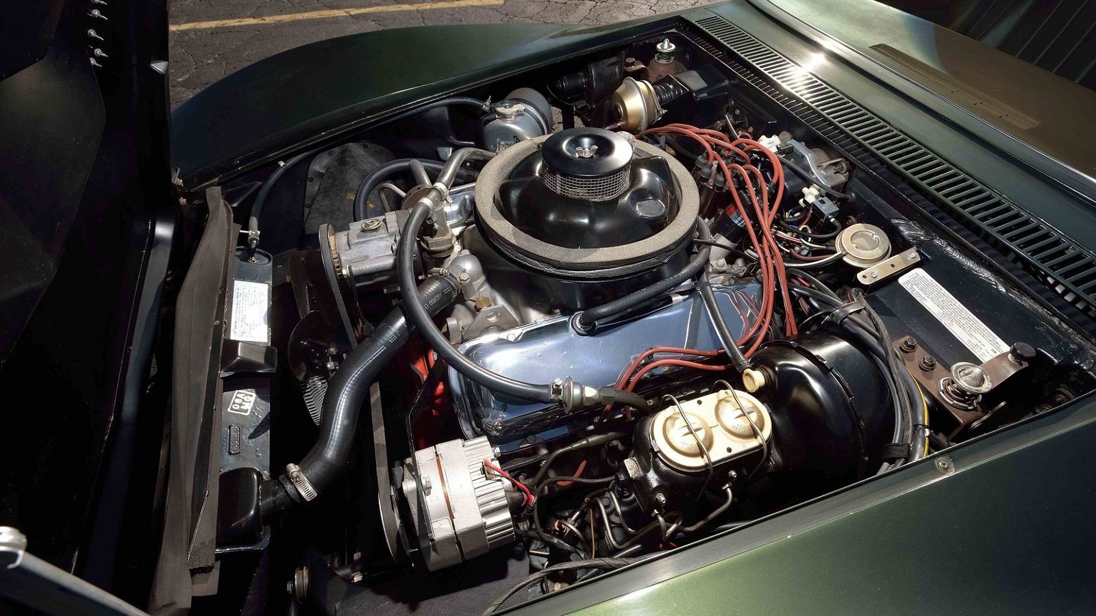 A parked 1969 Chevrolet L88 Corvette 