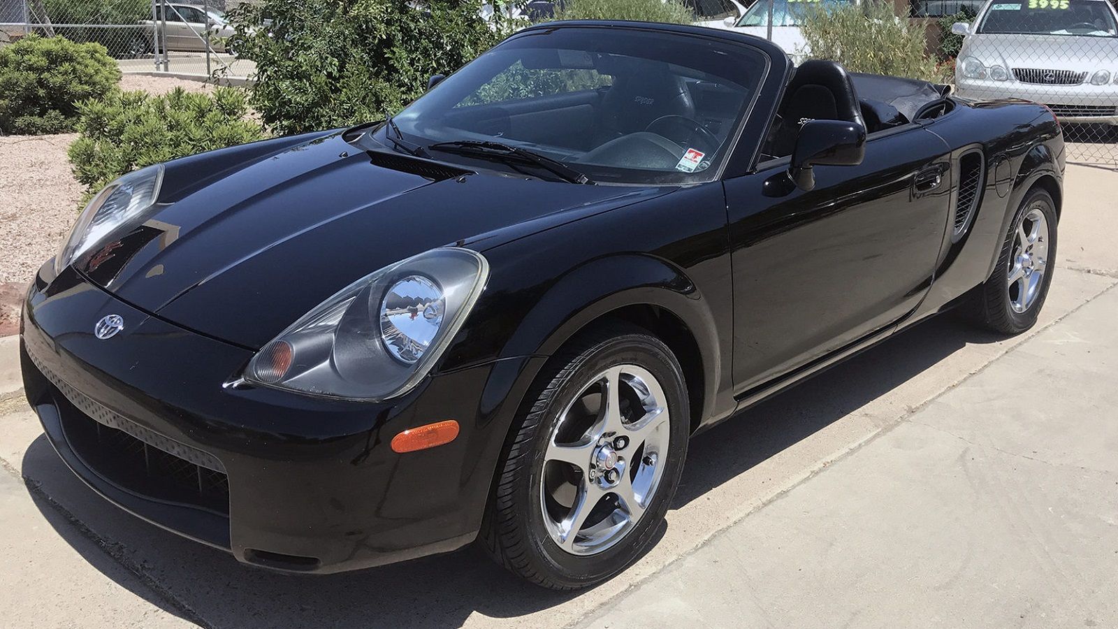 A parked 2001 Toyota MR2 Spyder