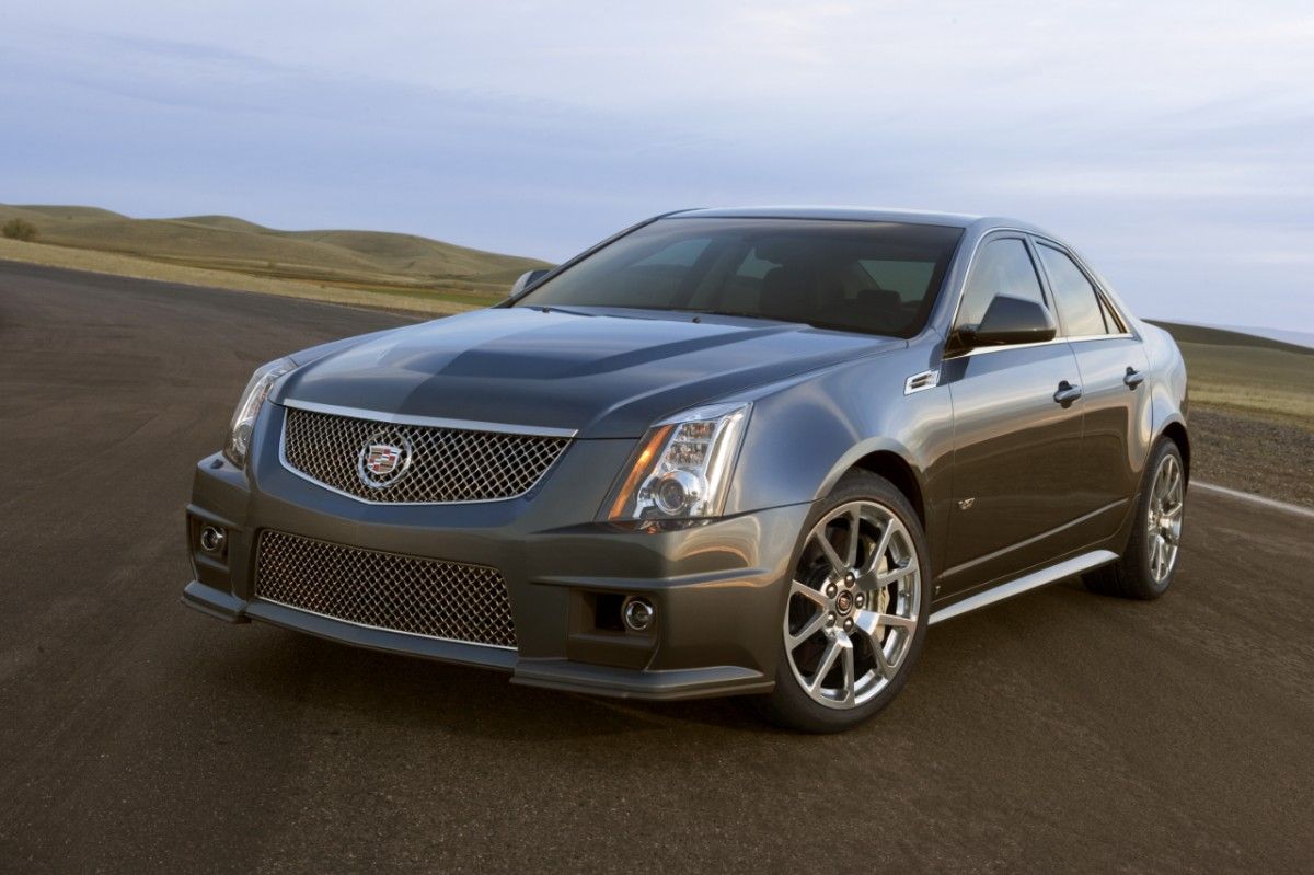 2012 Cadillac CTS-V Sedan cinza 