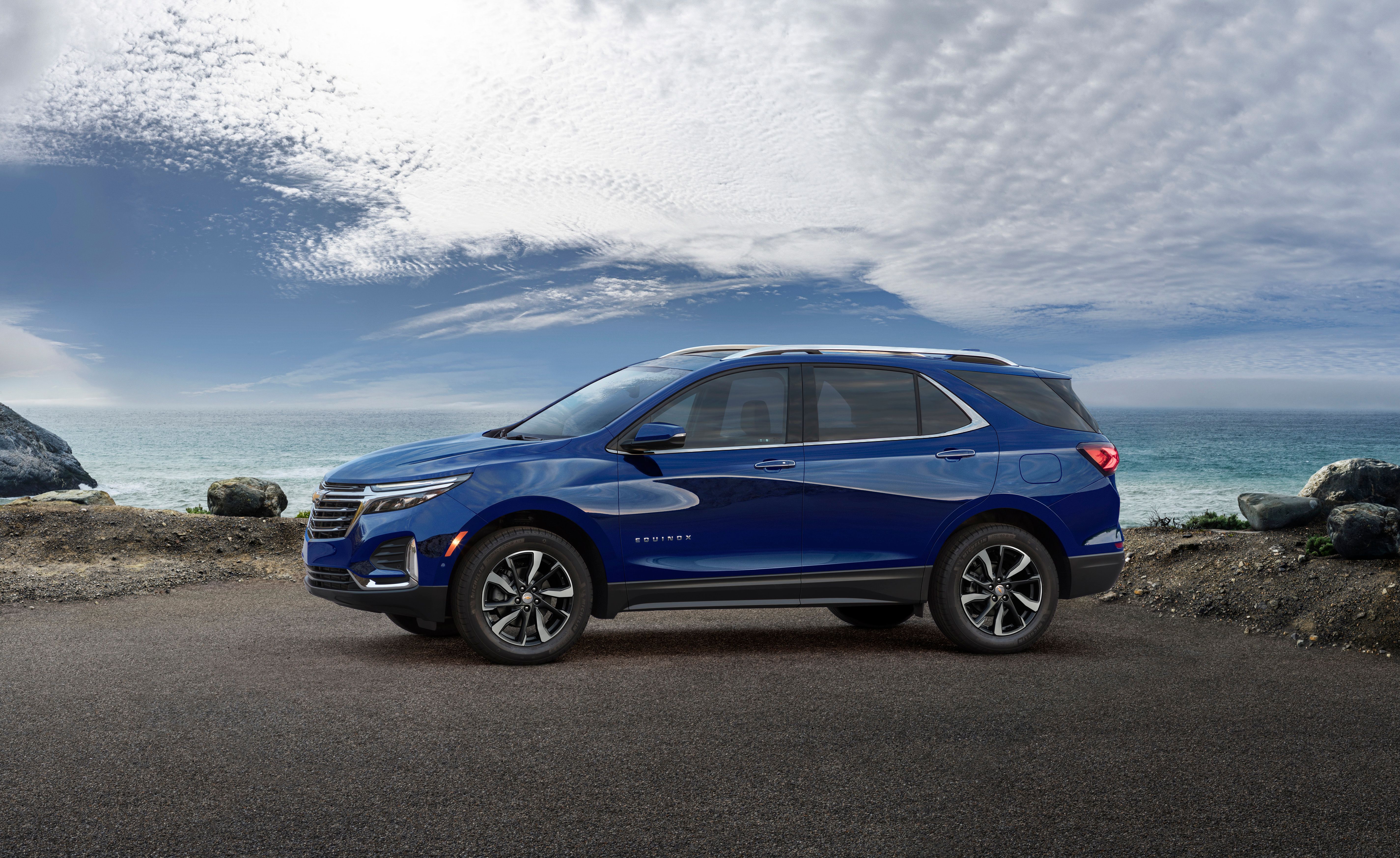 2022 Chevrolet Equinox Premier azul 