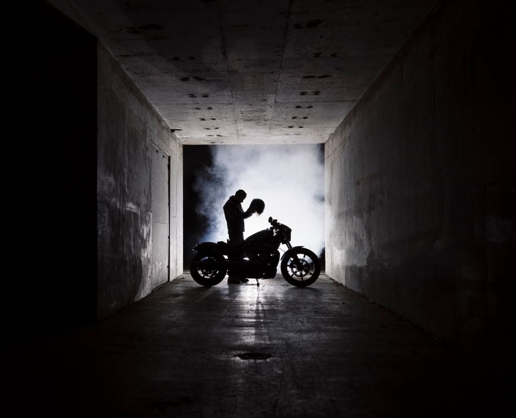 Tembakan statis Harley Davidson Nightster