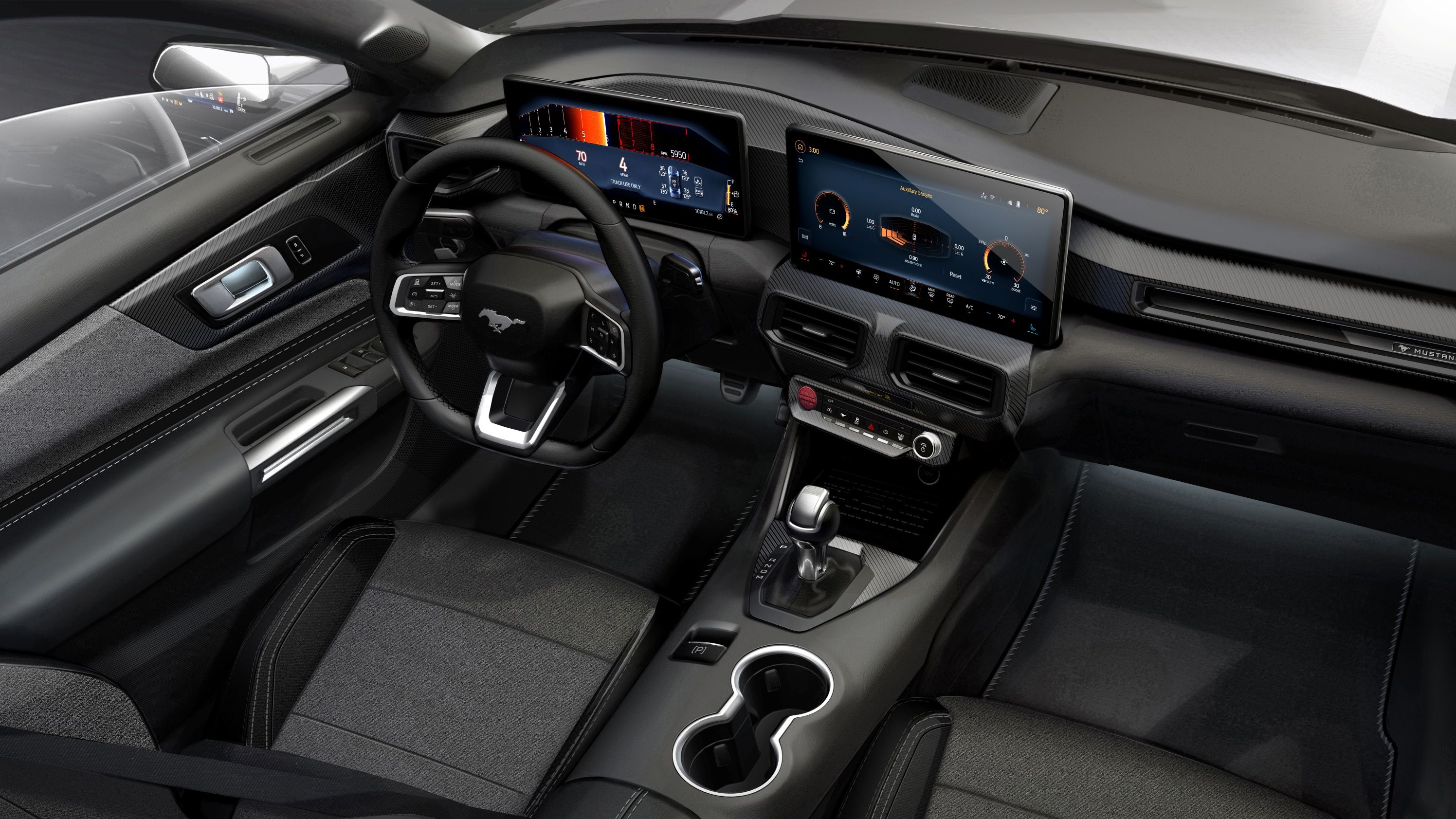 Foto interior Ford Mustang 2024