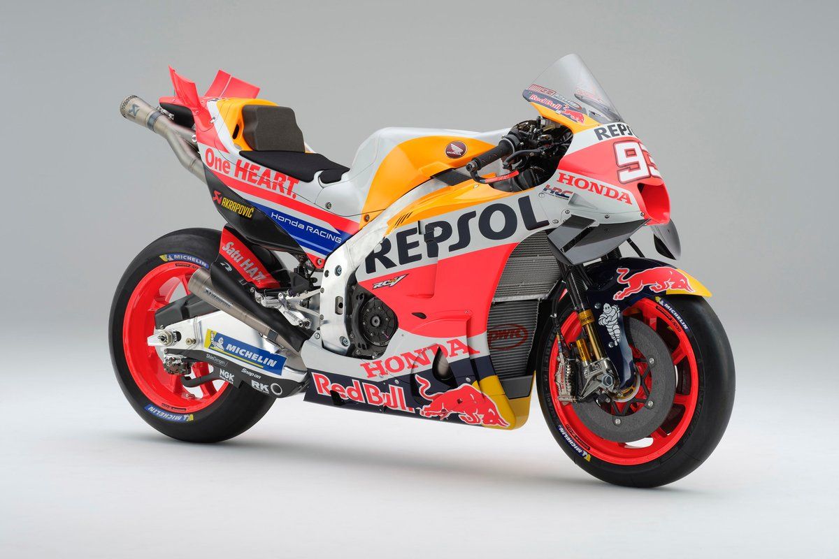 Fotografi studio Honda RC213V