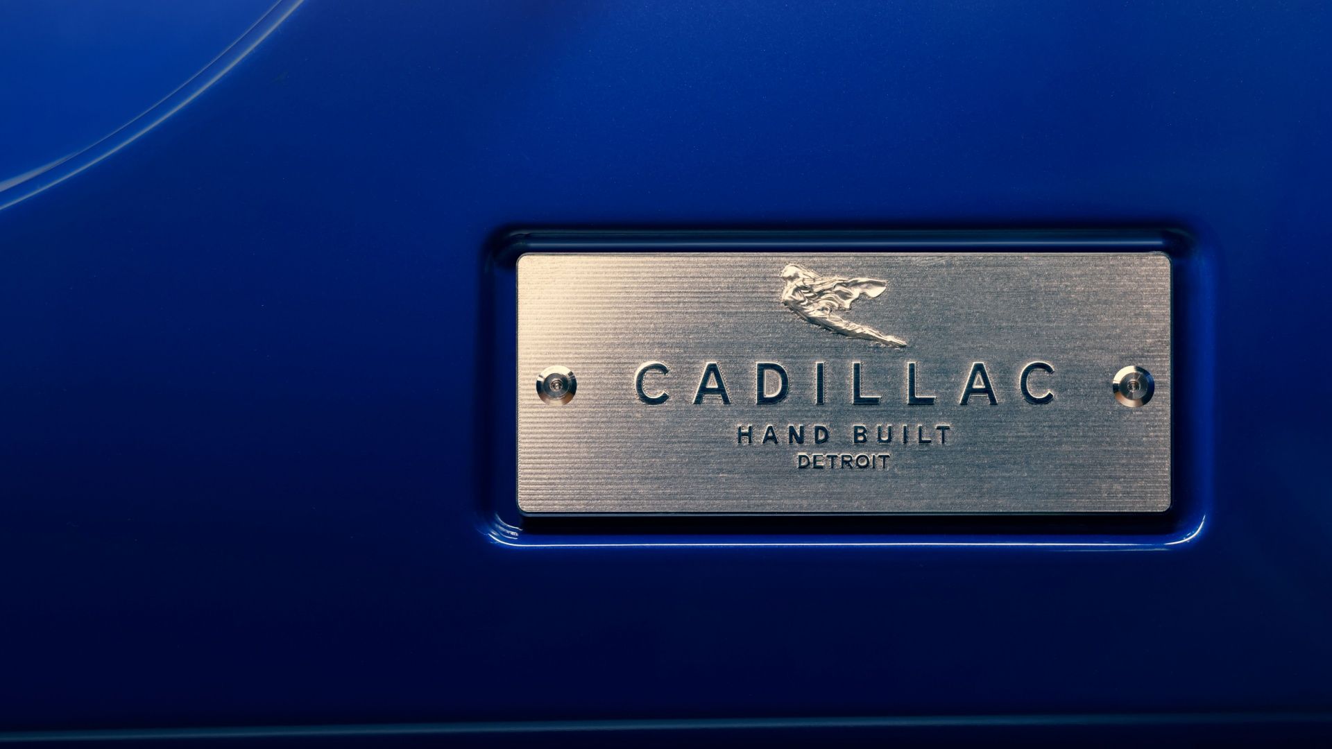 Lambang buatan tangan Cadillac Celestiq 2024