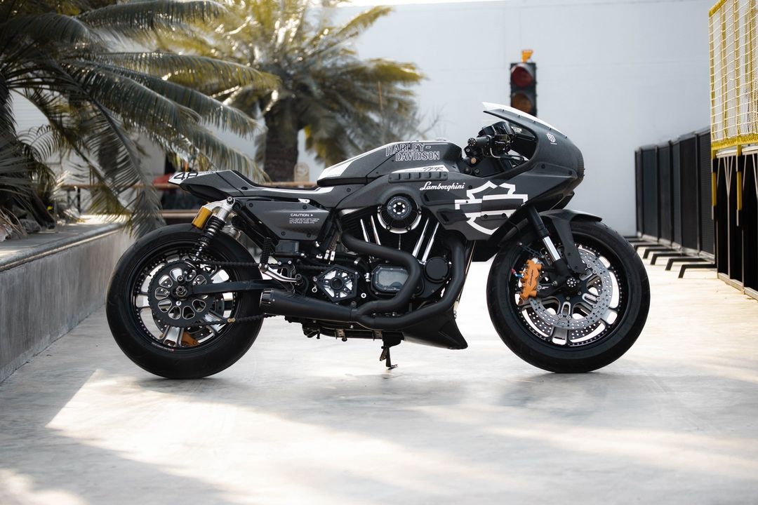 FatBoy Design X Slayer House Sport Harley 48