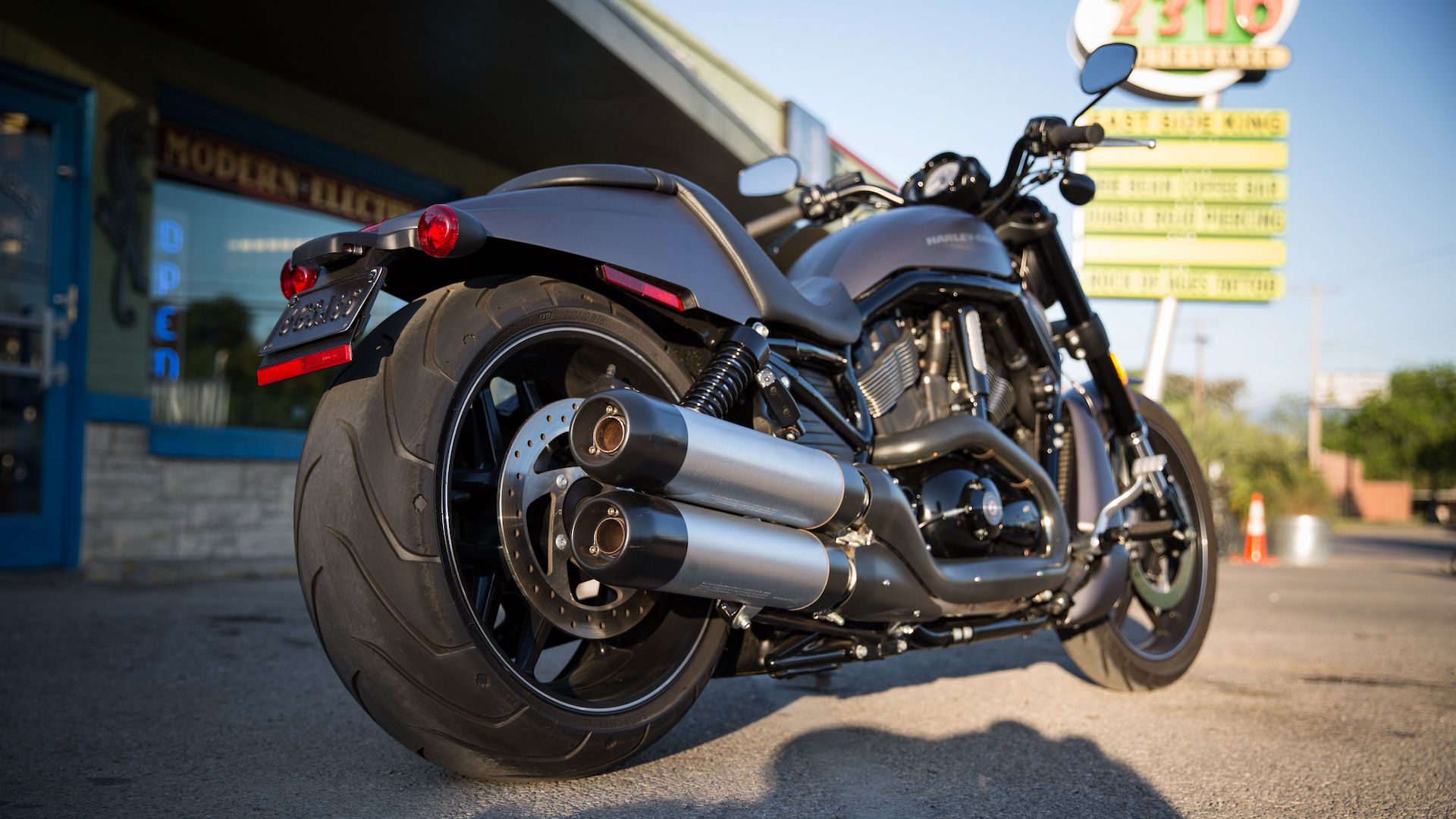 Harley-Davidson Night Rod Stock Photo