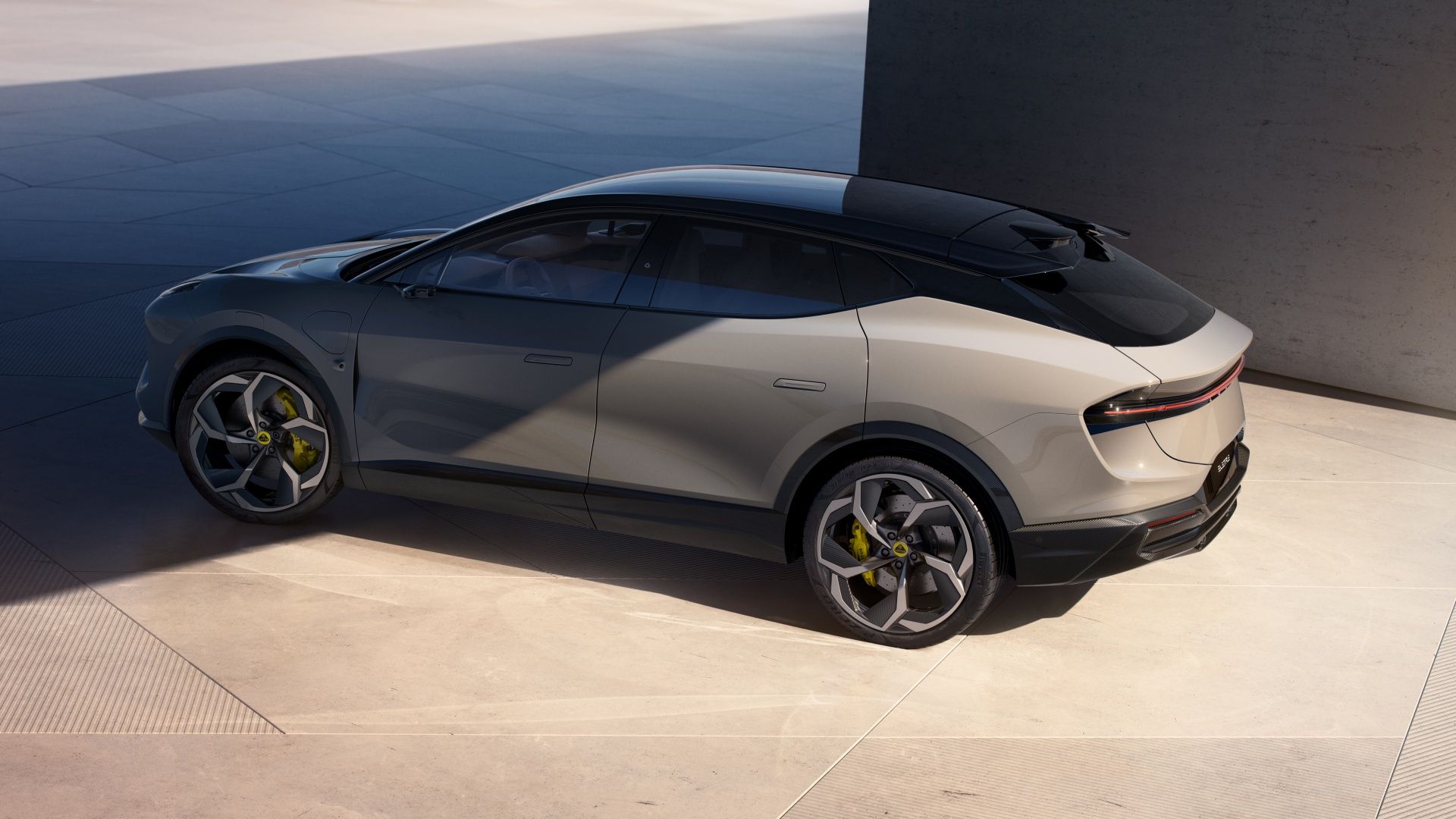 A side left shot of the 2024 Lotus Eletre