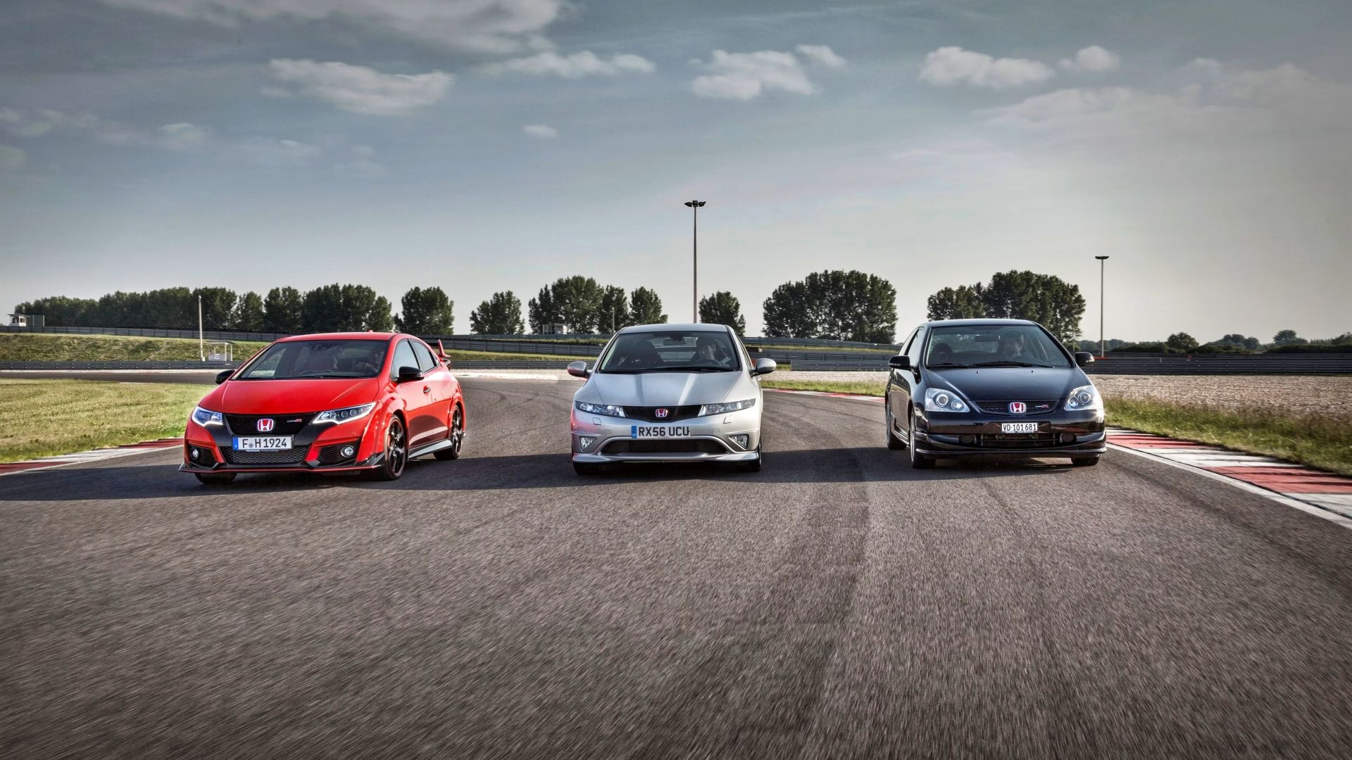 Honda Civic Type R Três Gerações 
