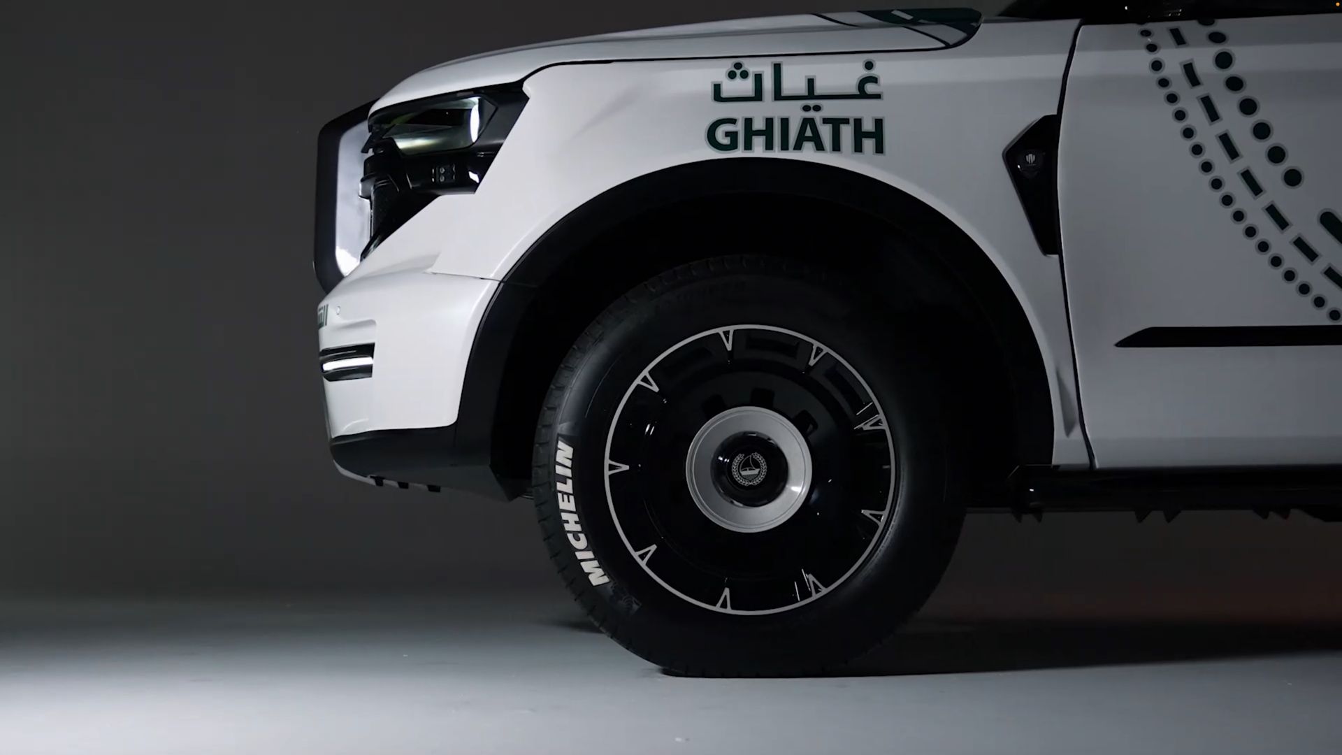 W Motors Ghiath Smart Patroli Polisi Dubai