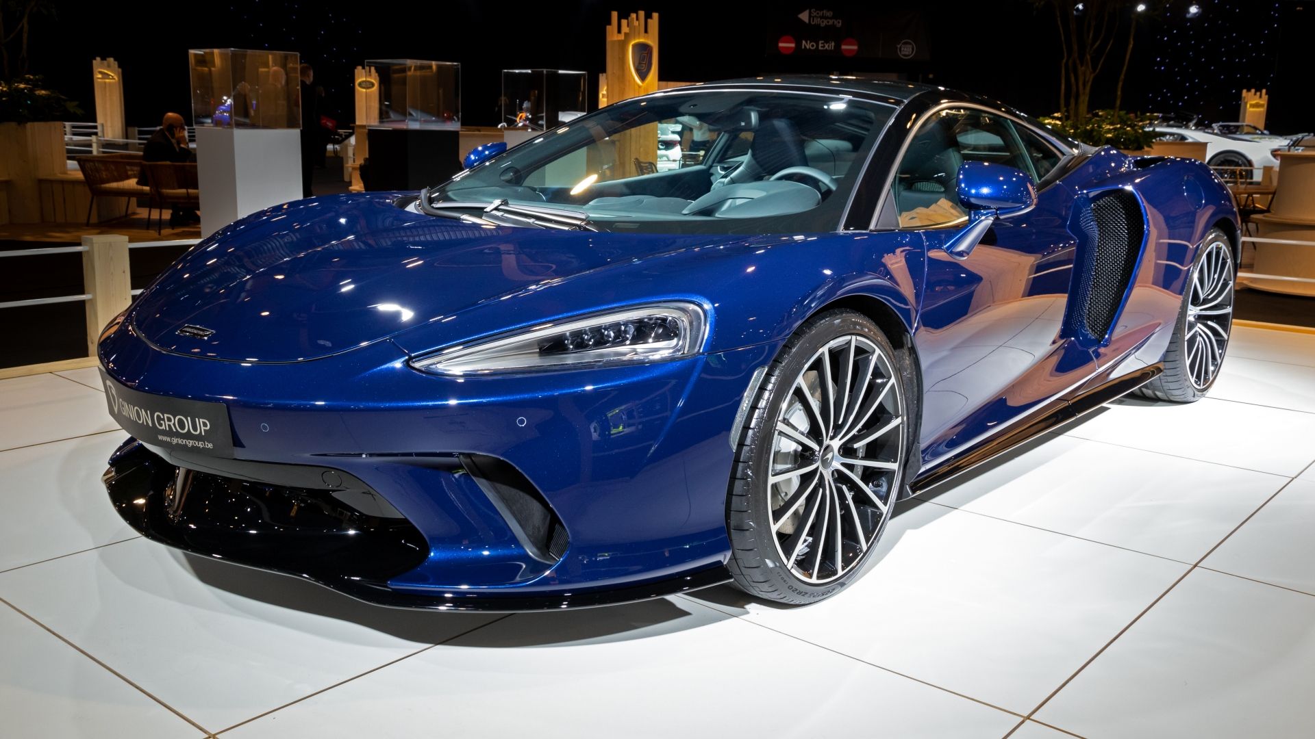 McLaren GT azul 2020