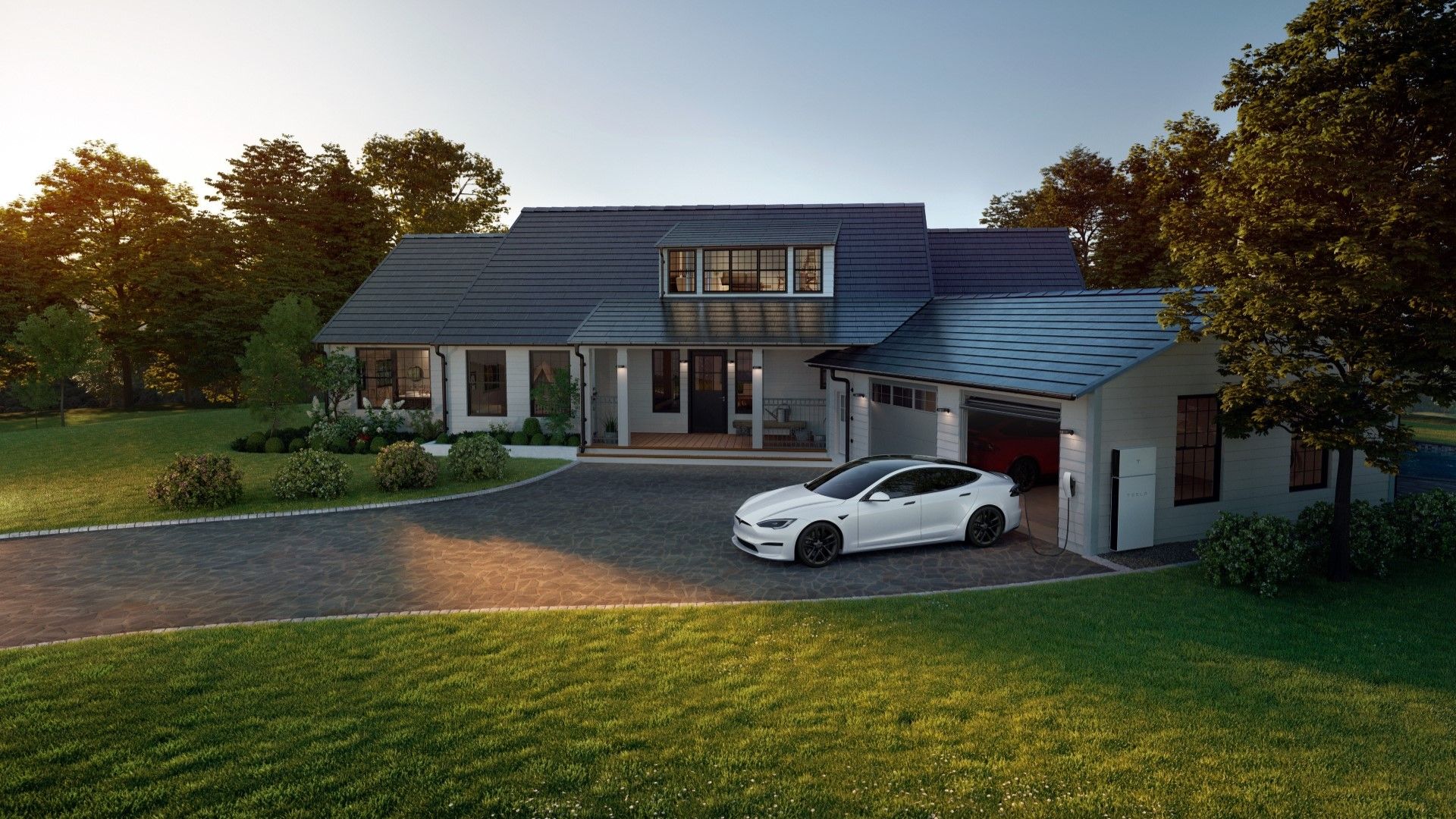 Solar Roof and Tesla Model S