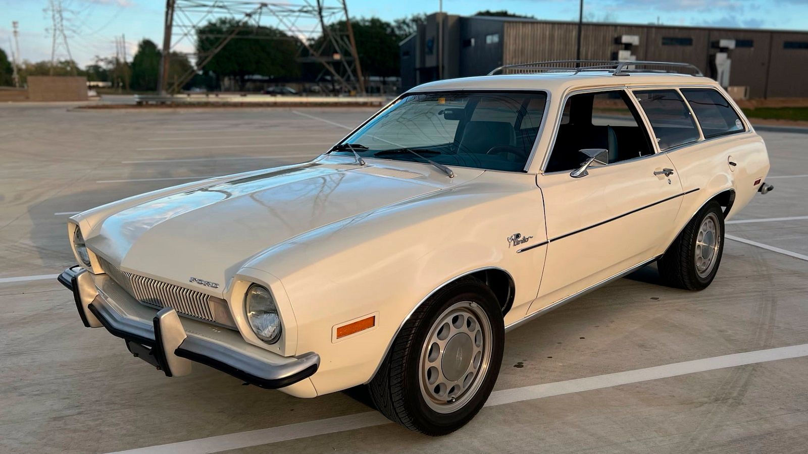 A parked 1972 Ford Pinto