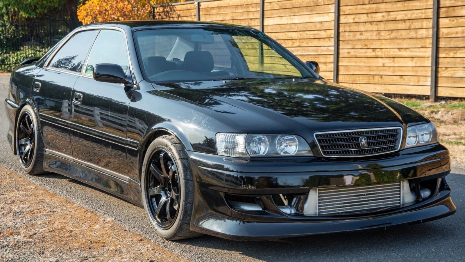 A parked 1997 Toyota Chaser Tourer