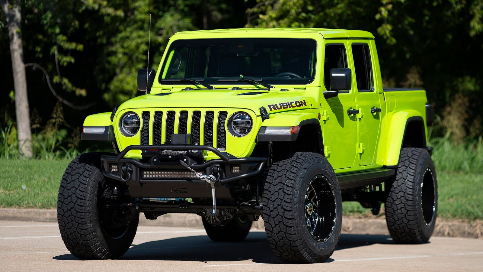 A parked 2021 Jeep Gladiator Rubicon