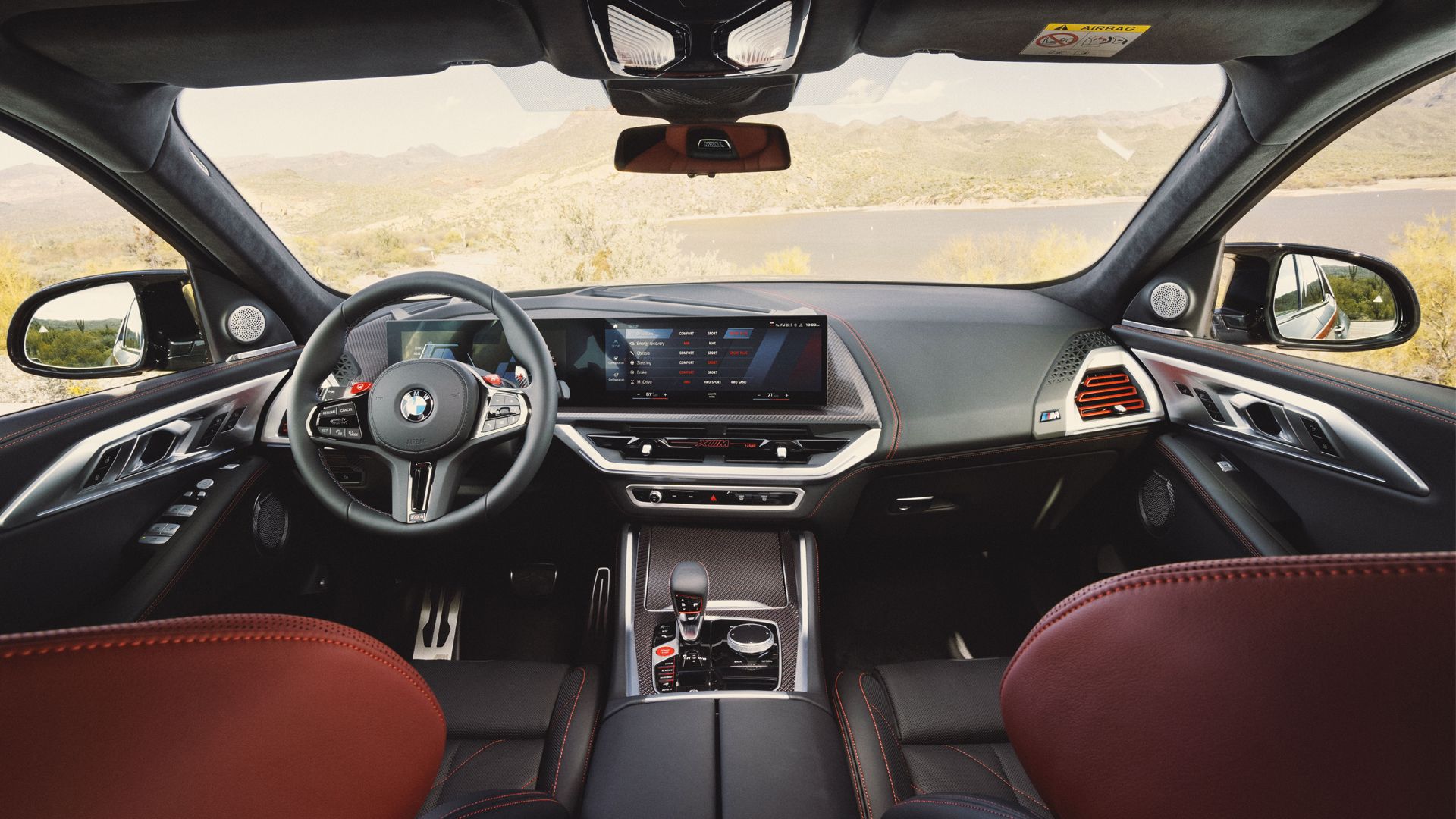 BMW XM Label Red Interior