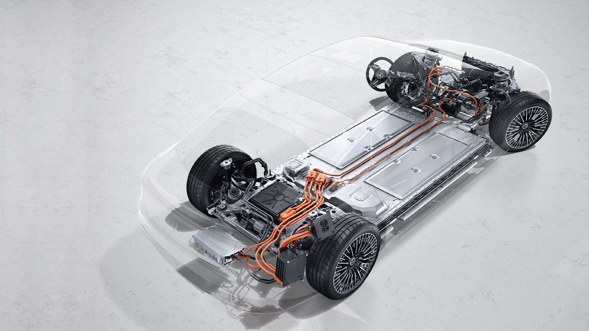 Plataforma de carregamento Mercedes EQS 2022