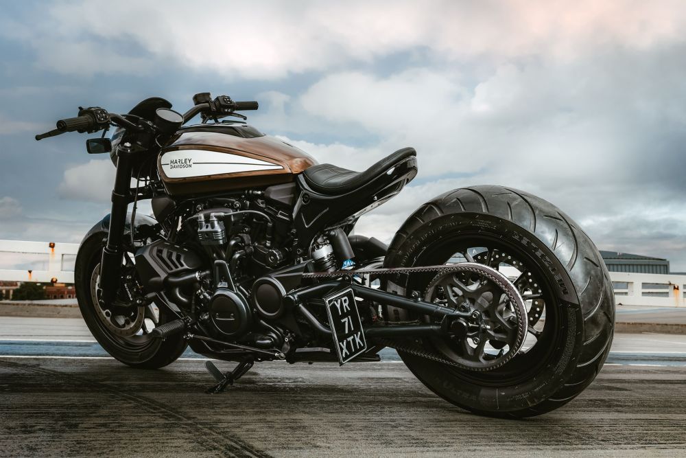 One Of A Kind: Harley-Davidson Sportster S Becomes A Menacing Bobber