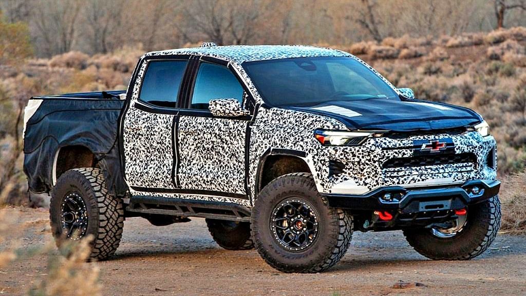 Raptor For The Kill 2024 Chevy Colorado ZR2 Bison Teased And It Is A