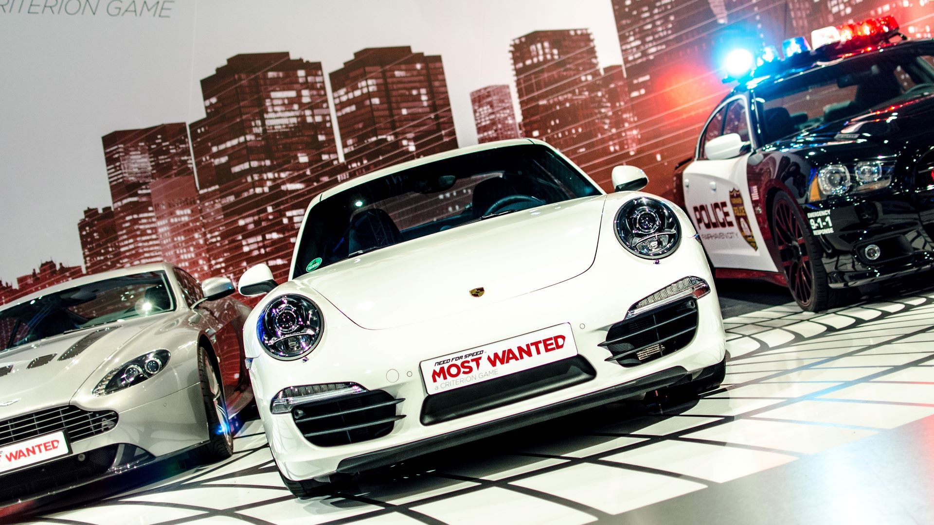 Imagem promocional de Need For Speed ​​Most Wanted na Gamescom 2012