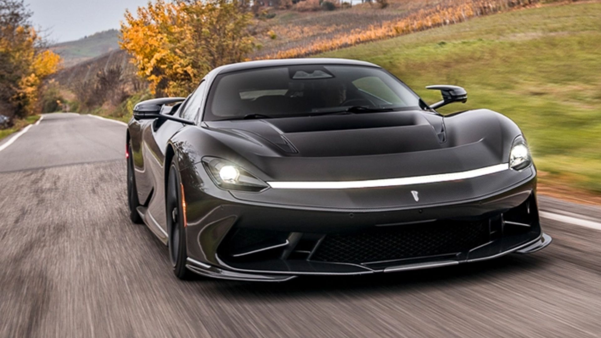 Black Color Pininfarina Battista Anniversario