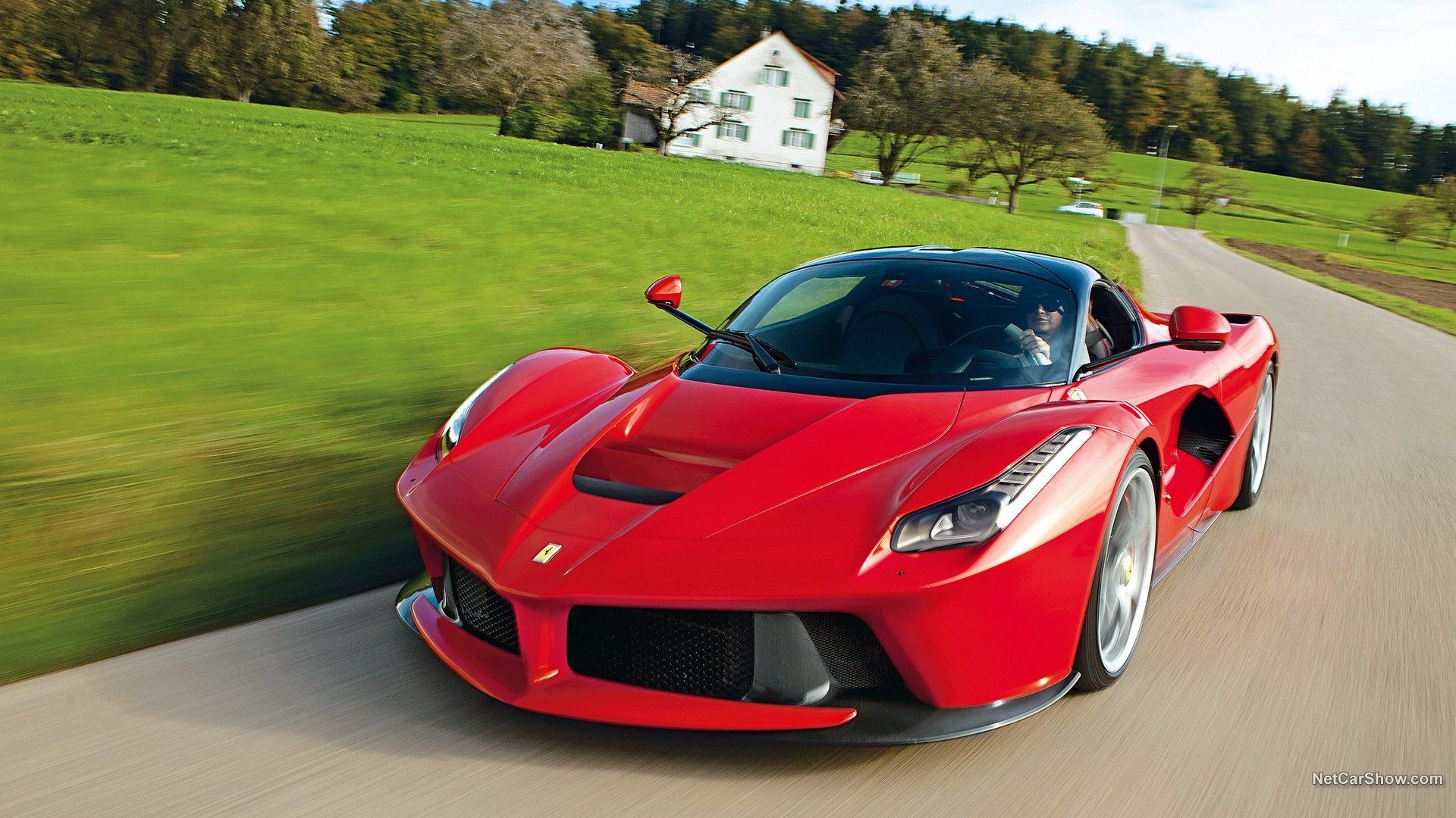 red 2014 Ferrari LaFerrari