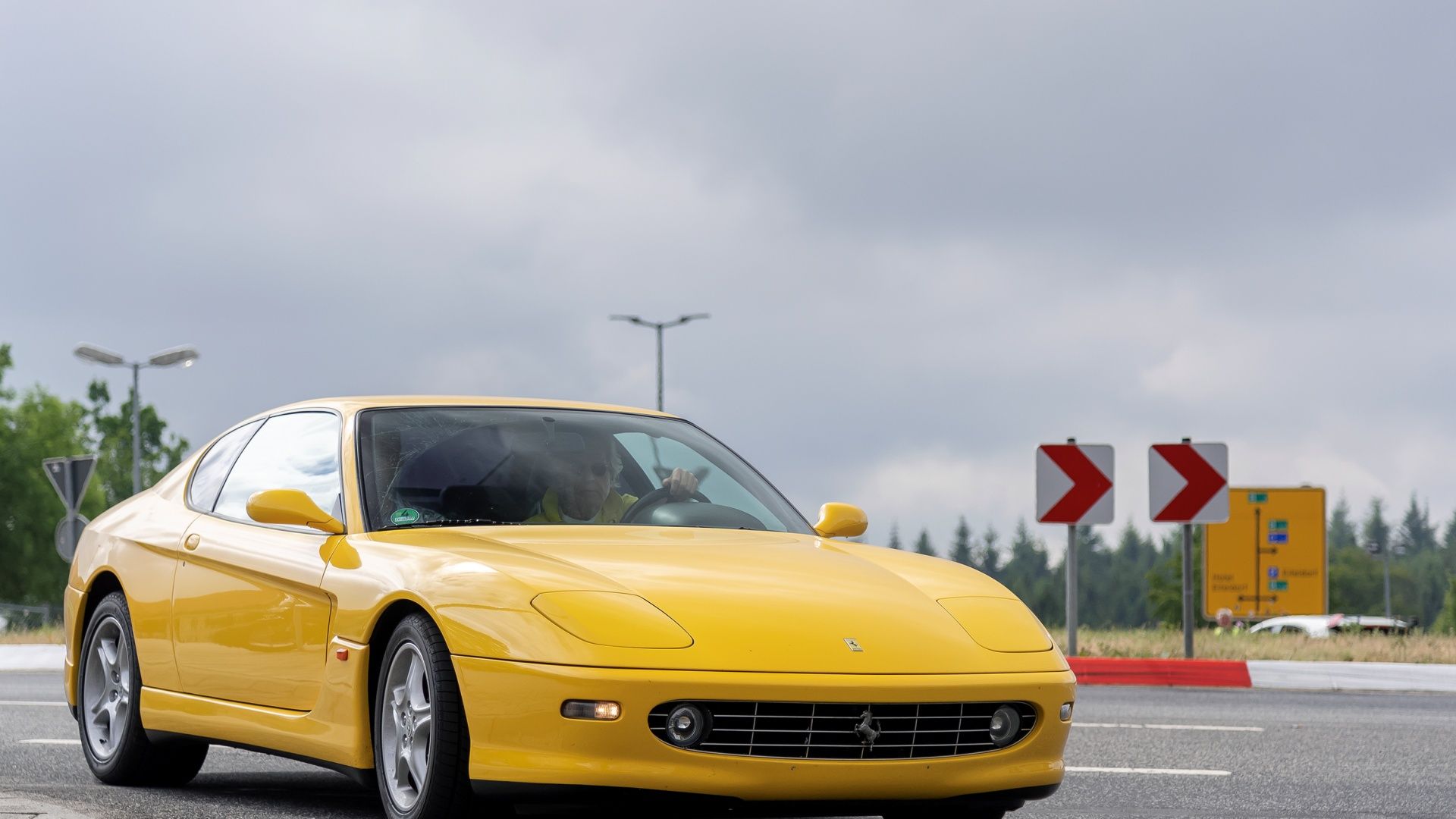 1998 Ferrari 456M GT yellow