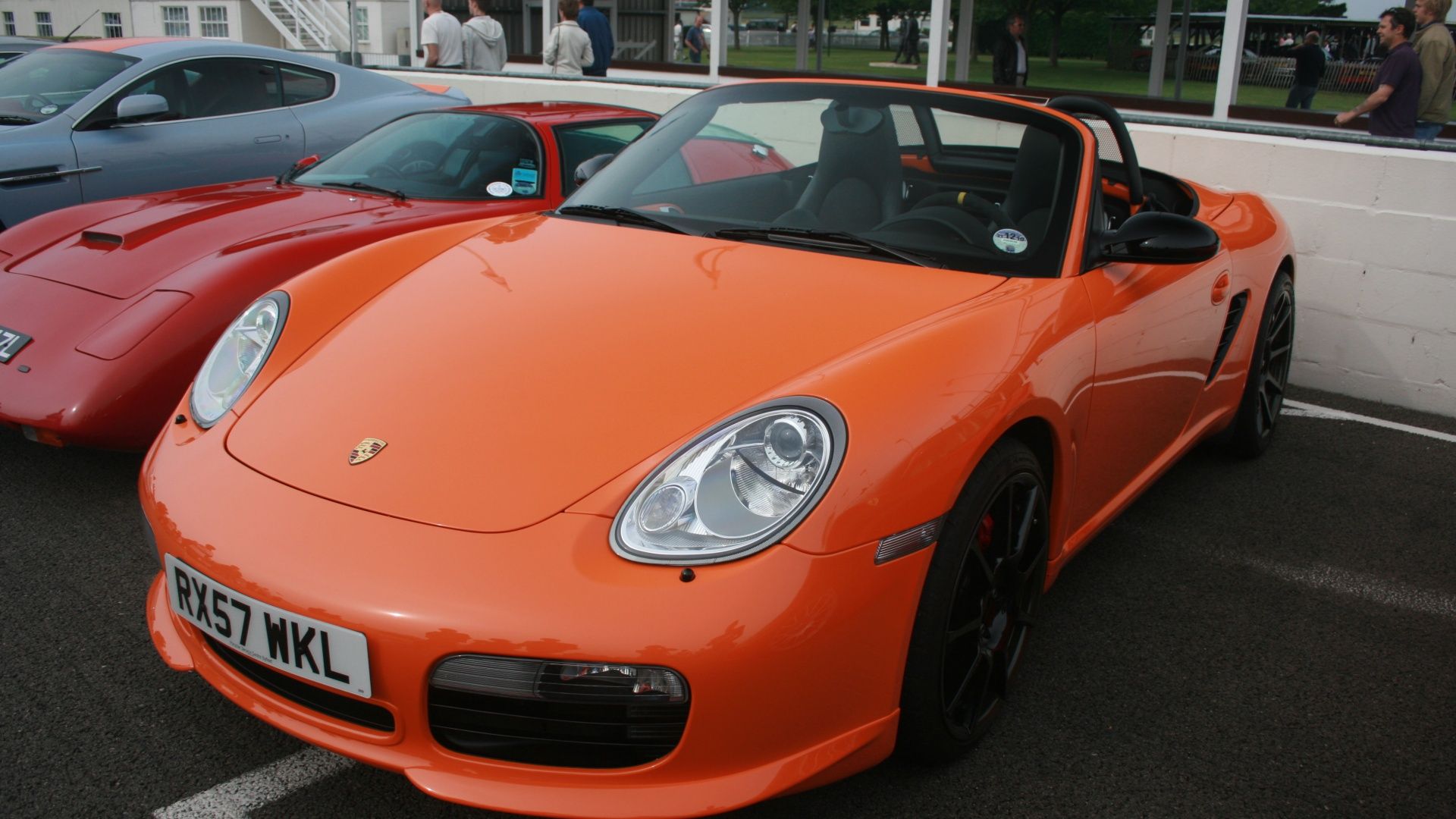 2005 Porsche 987 Boxste orange