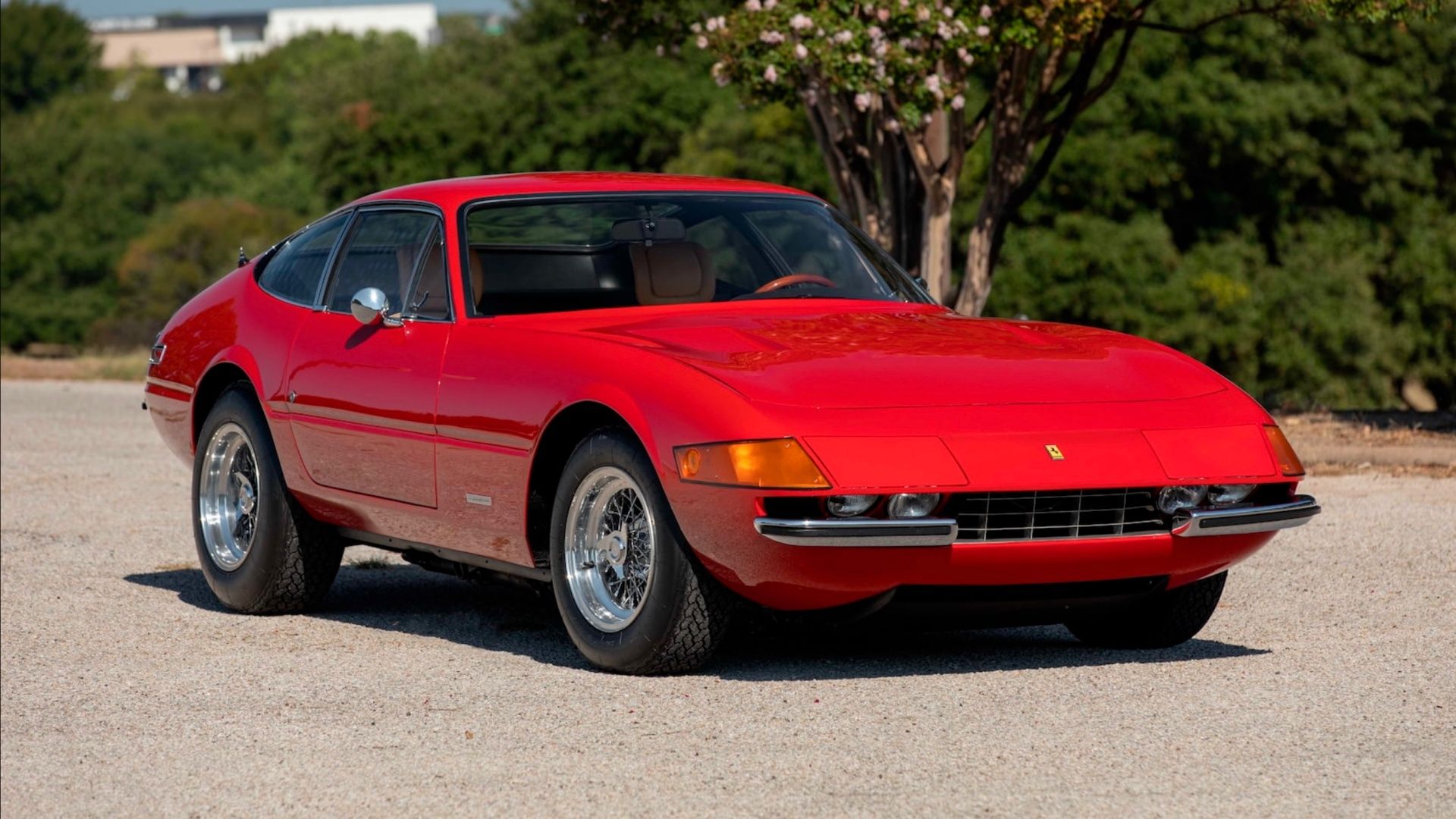 Red 1972 Ferrari Daytona