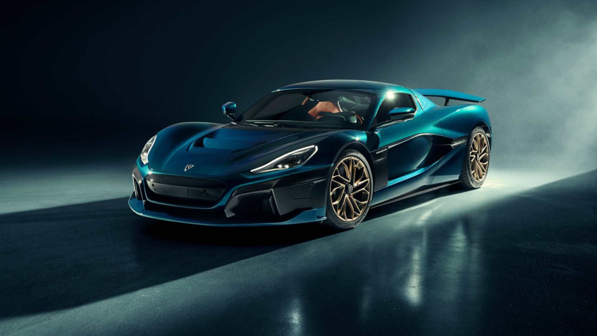 Blue Color Rimac Nevera 