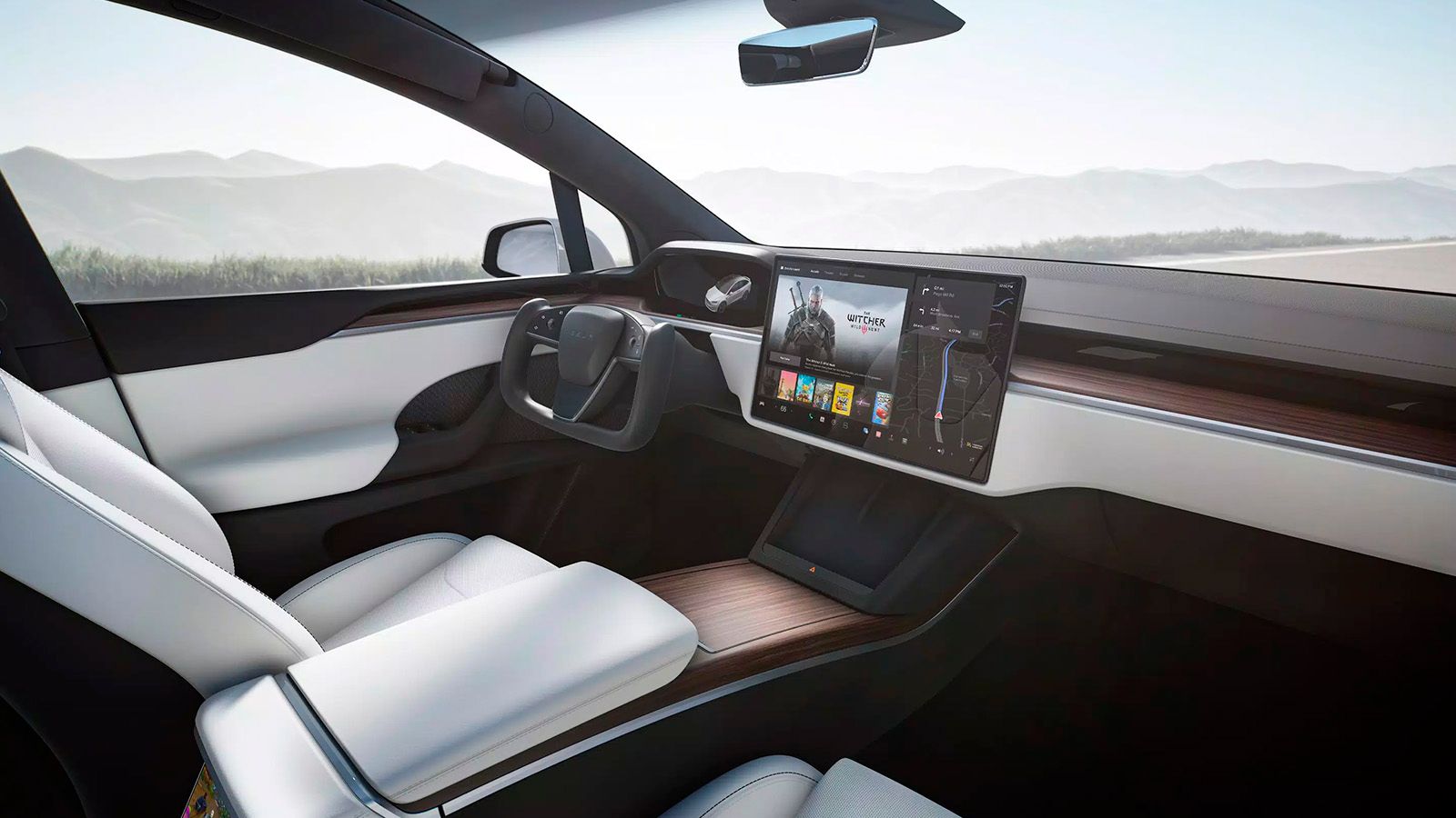 Tesla Model X interior