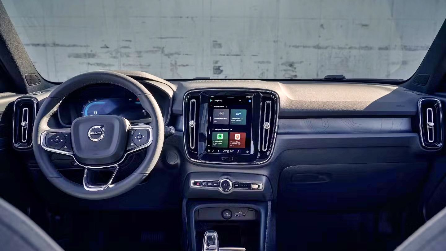 Cabine de recarga do Volvo XC40