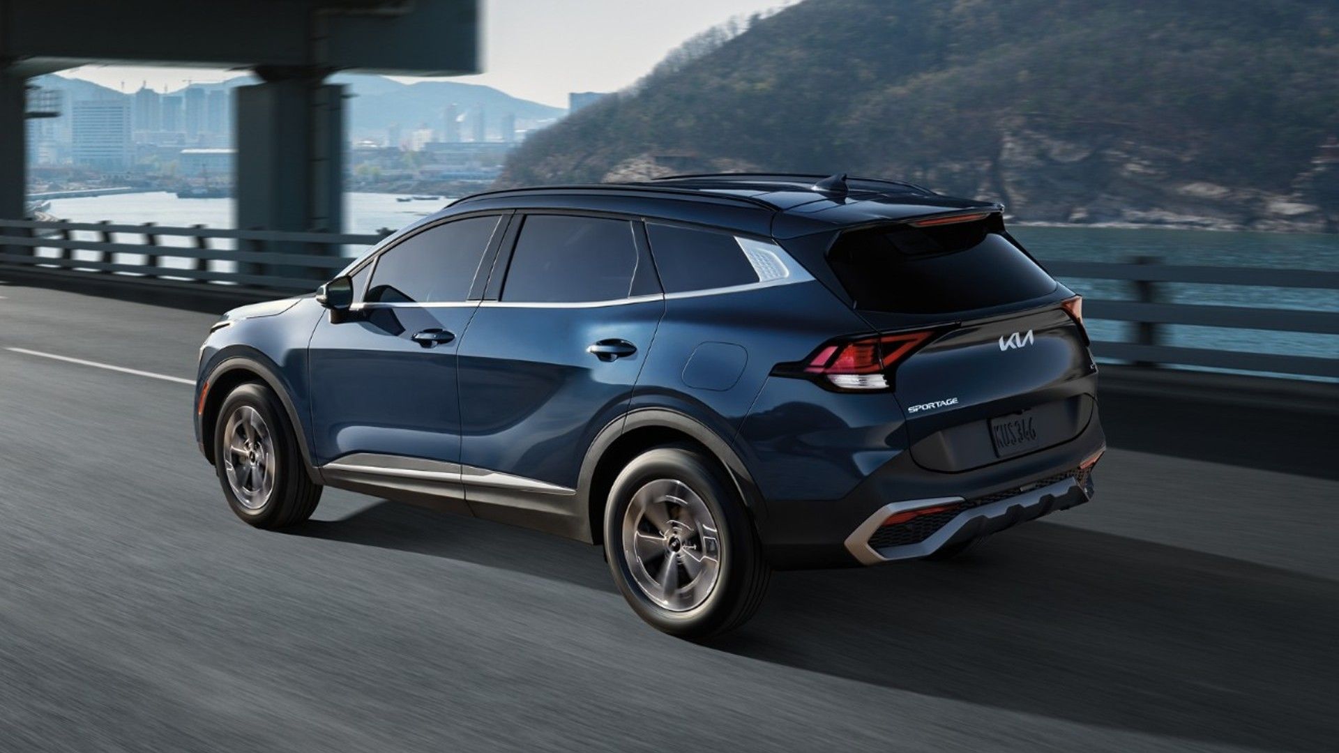 New 2023 Kia Sportage Plug-In Hybrid X-Line in Vesta Blue