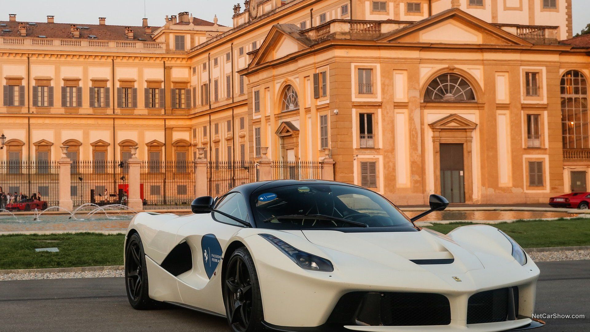 white 2014 Ferrari LaFerrari