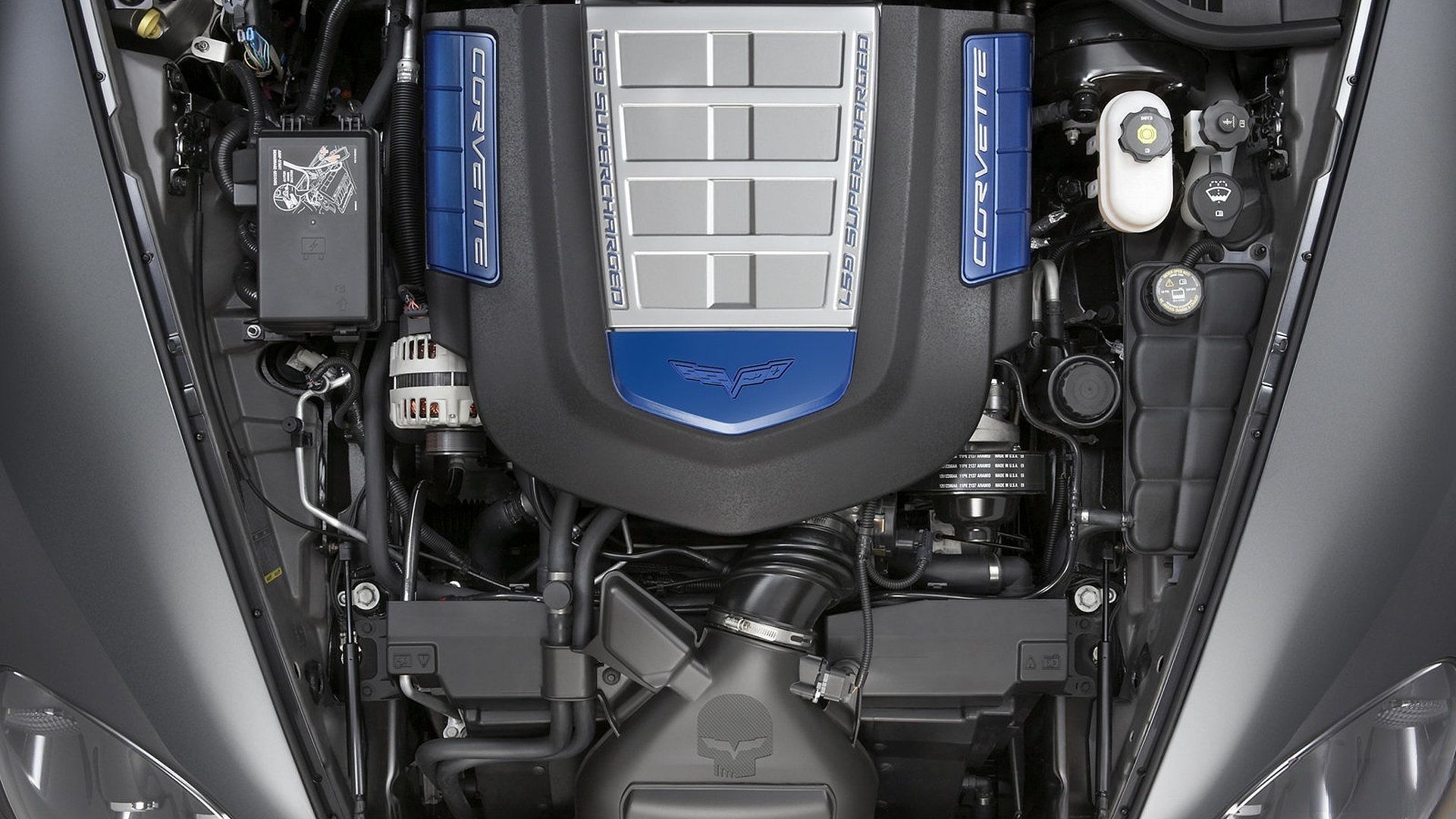2009 Chevrolet Corvette C6 ZR-1 LS9 engine