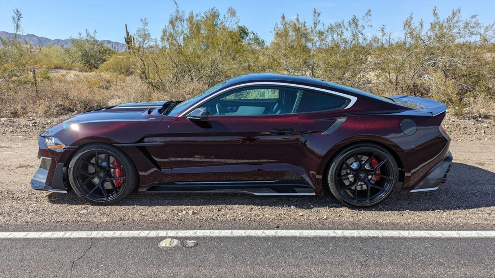 Fibra de carbono Asira Design Mustang